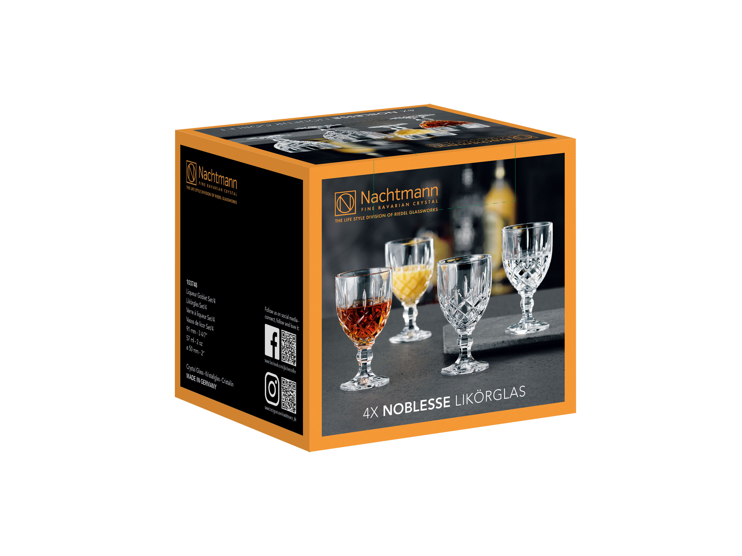 Nachtmann 4er Lik&ouml;rglas 57ml image number 2