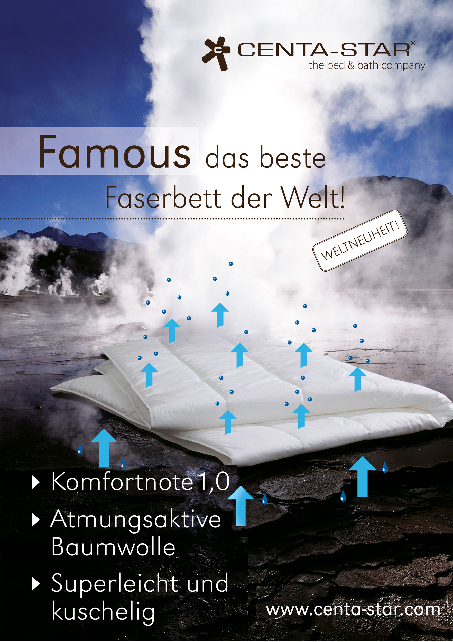 CENTA-STAR Ganzjahresbett 480g image number 9