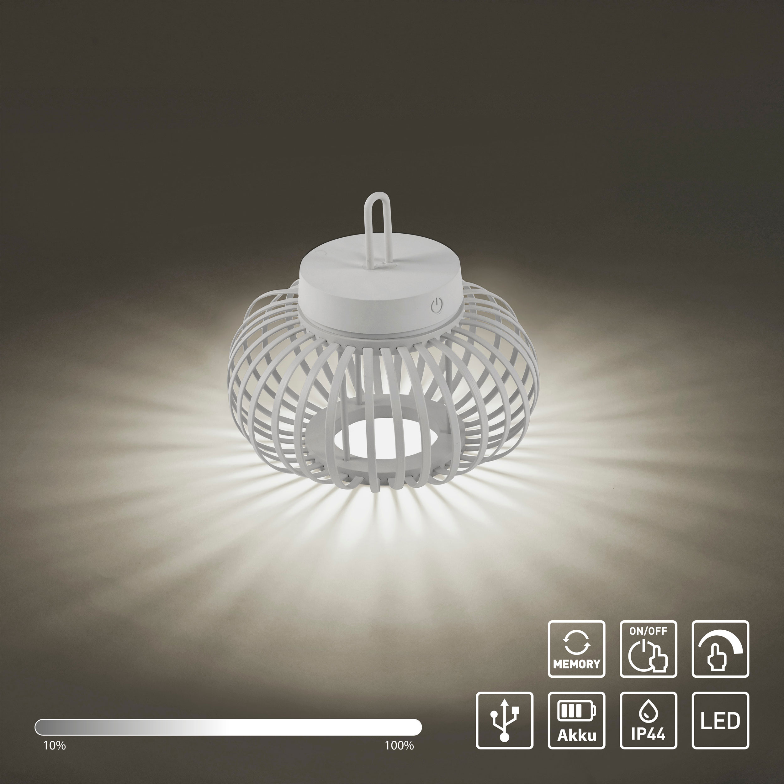 JUST LIGHT LED-Akku-Tischleuchte 1 flg image number 7