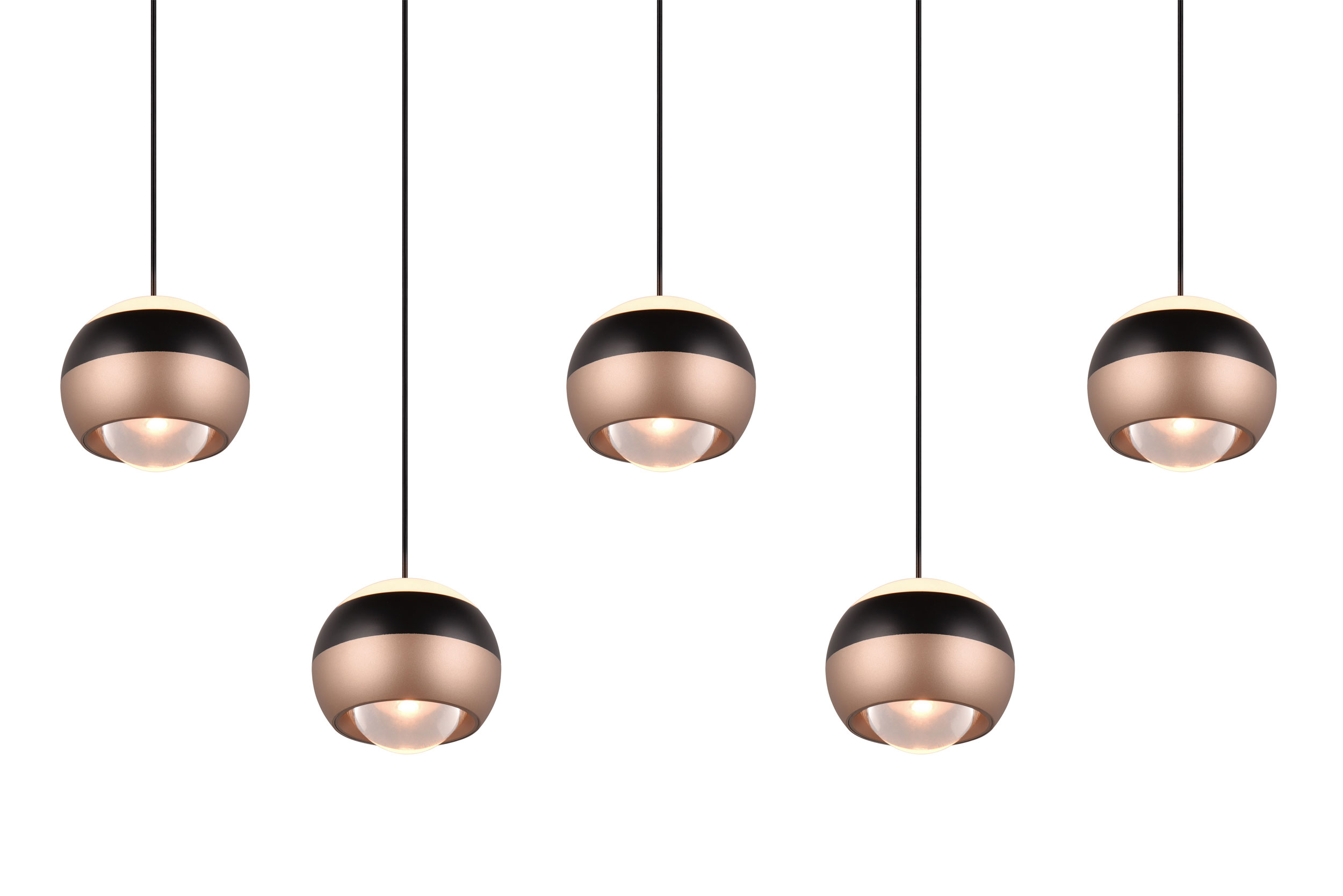 Trio SELECT LED-Pendelleuchte 5flg image number 3