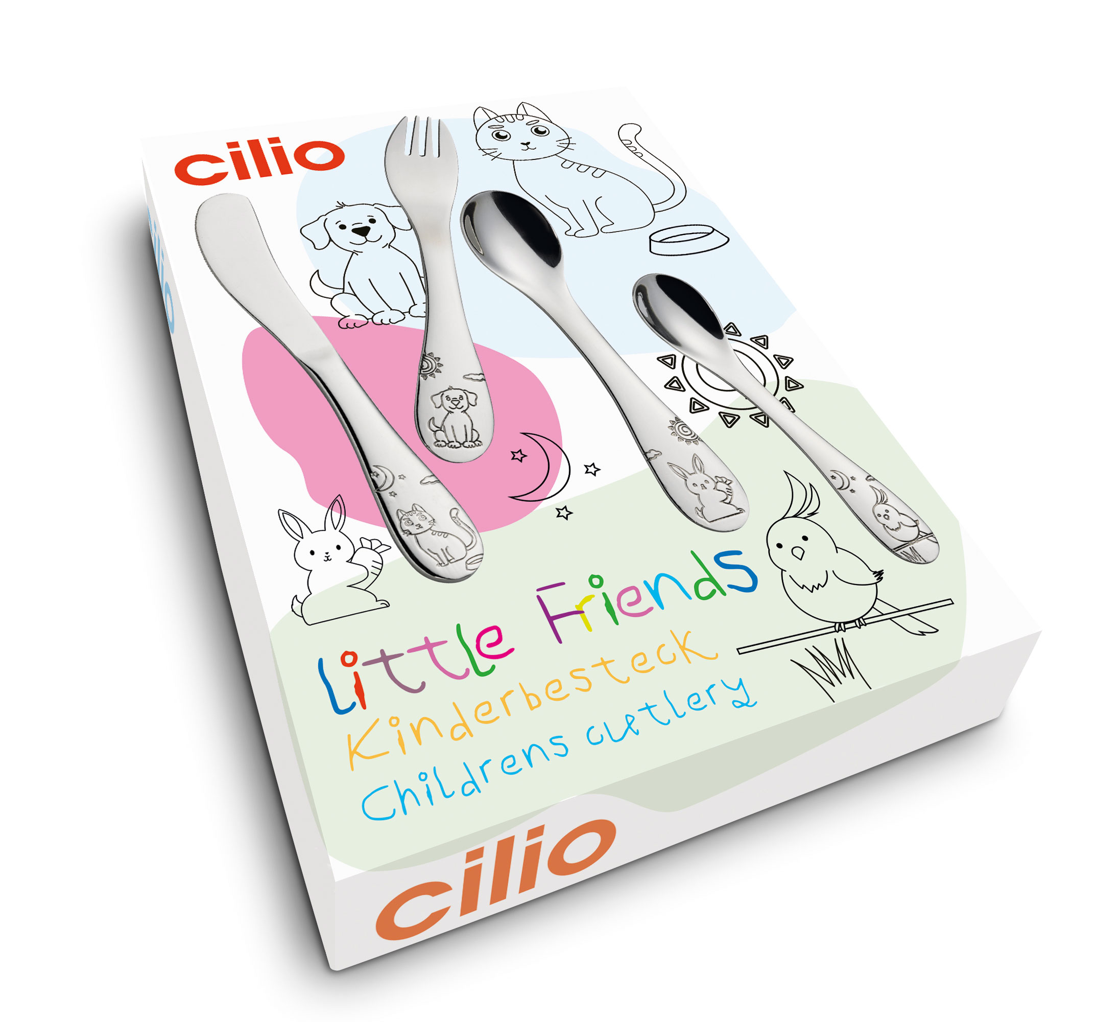 Cilio Kinderbesteck 4tlg. image number 2
