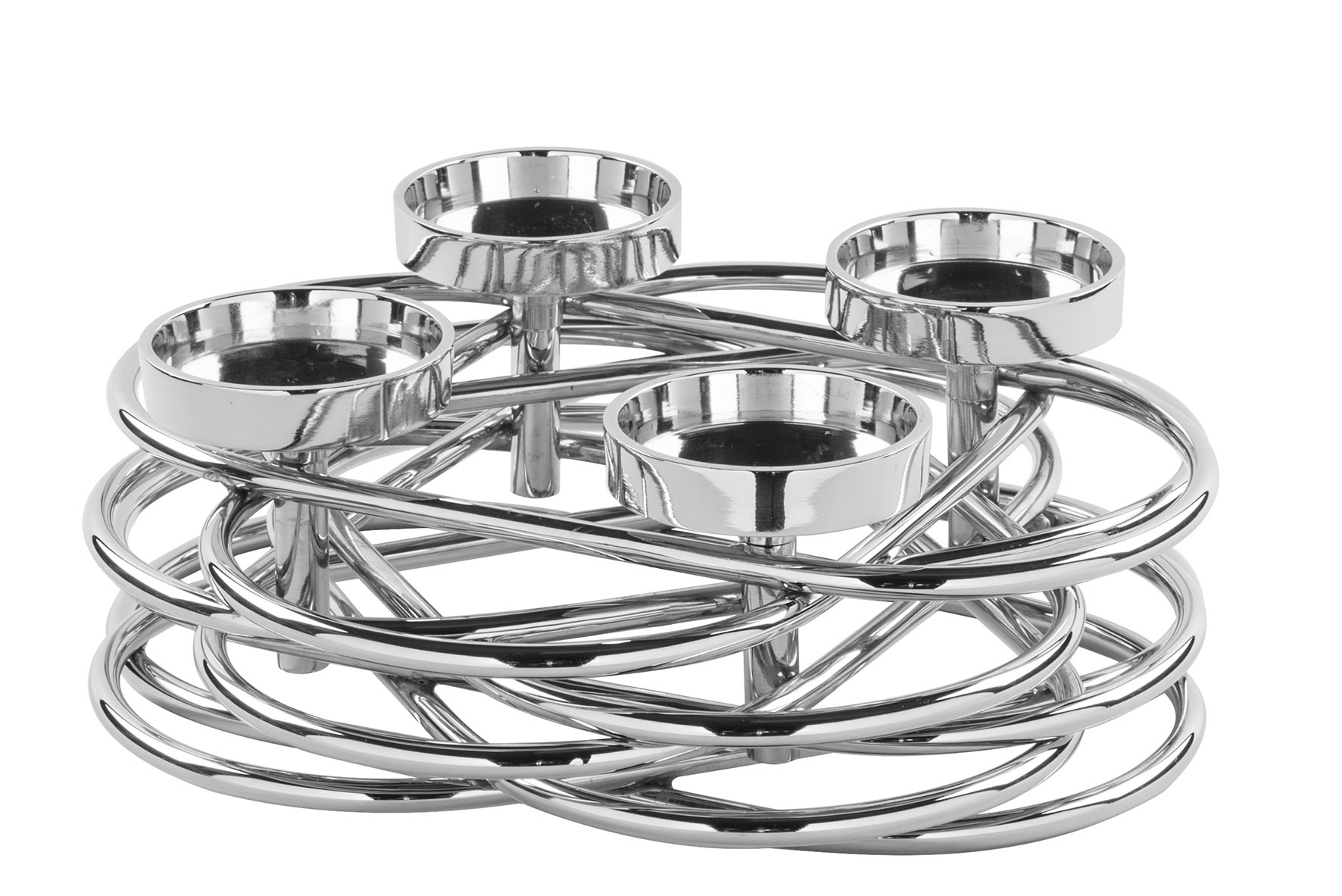 Fink Dekokranz 4flg. 34cm image number 1