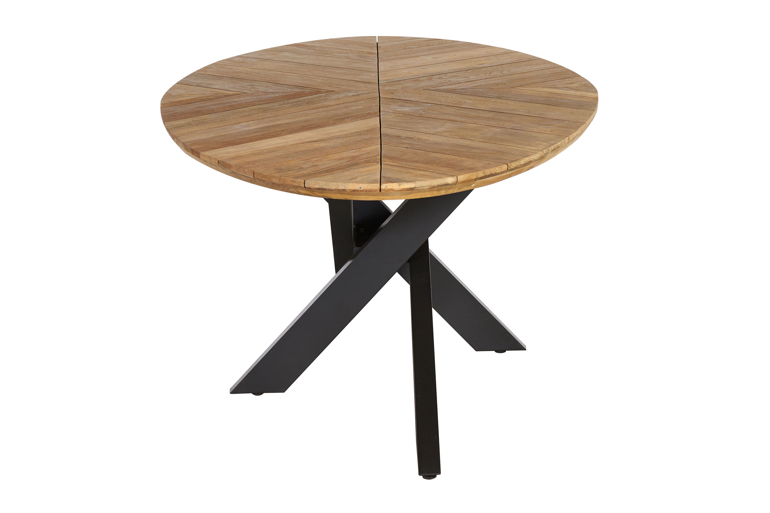 OUTDOOR Gartentisch Teak Oval X-Fu&szlig; image number 7