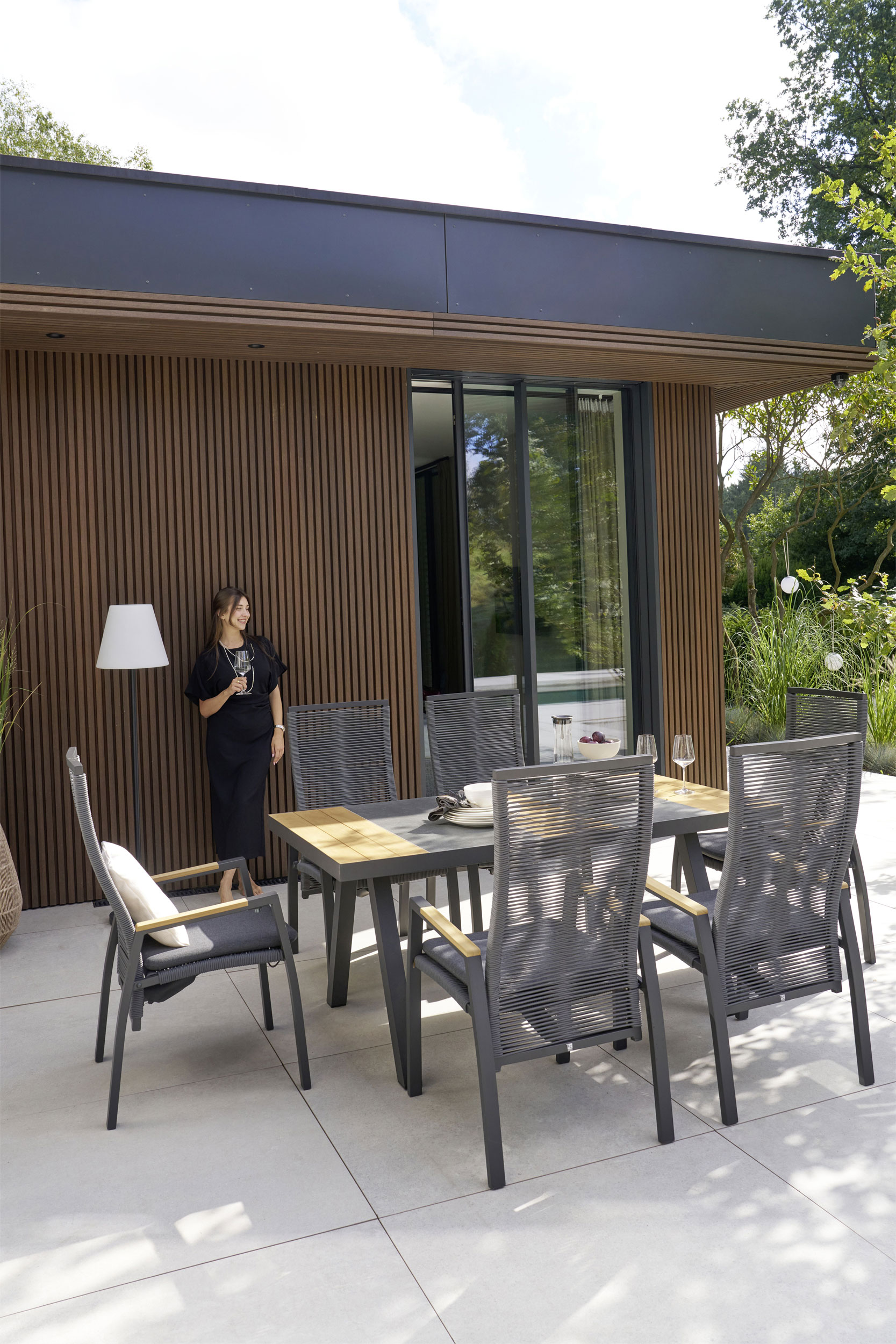 OUTDOOR Gartensessel R&uuml;cken verstellb. image number 7