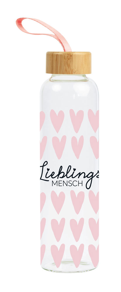 Grafik Werkstatt Glas-Trinkflasche image number 1