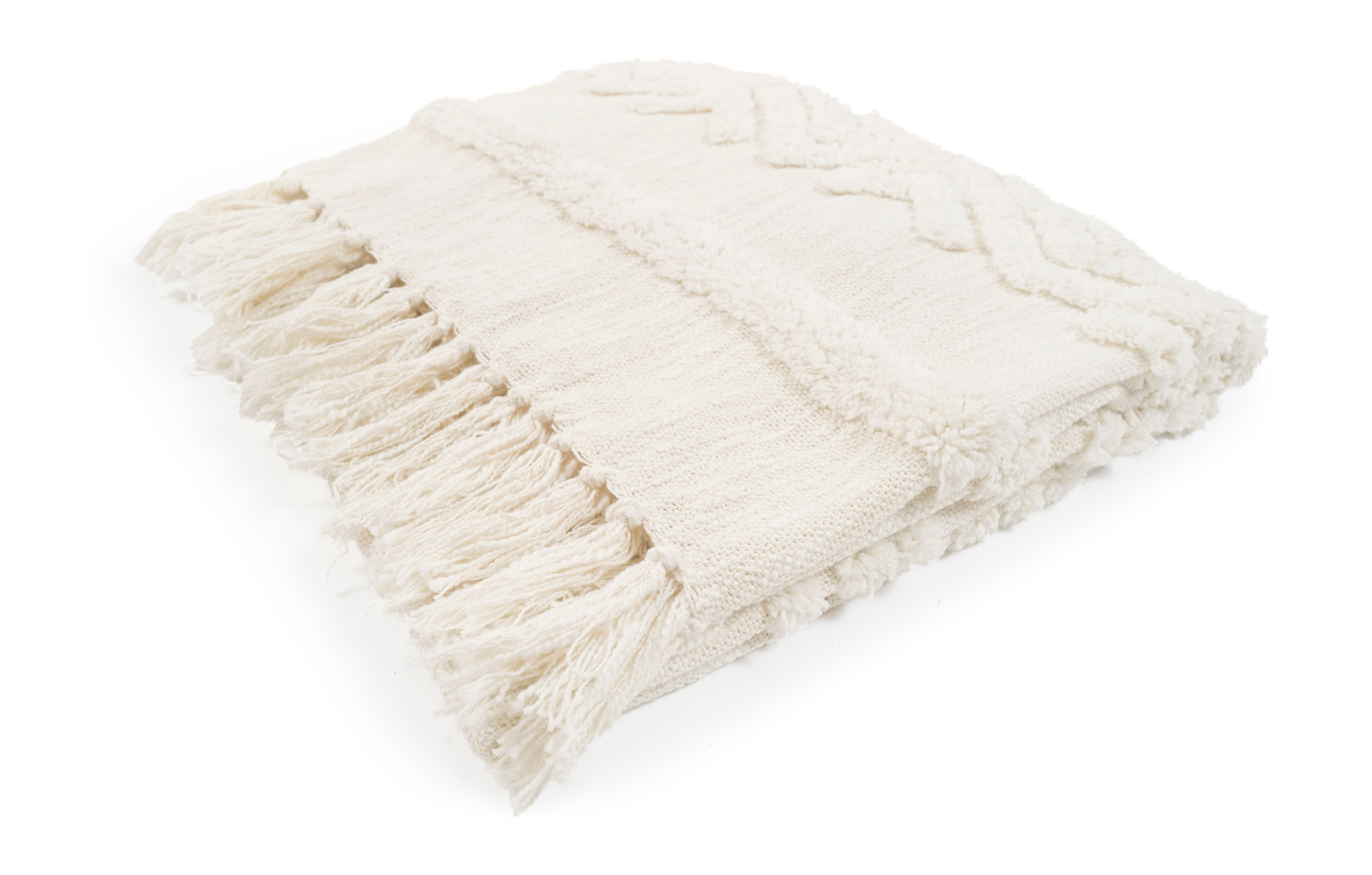 Magma Plaid mit Fransen image number 1