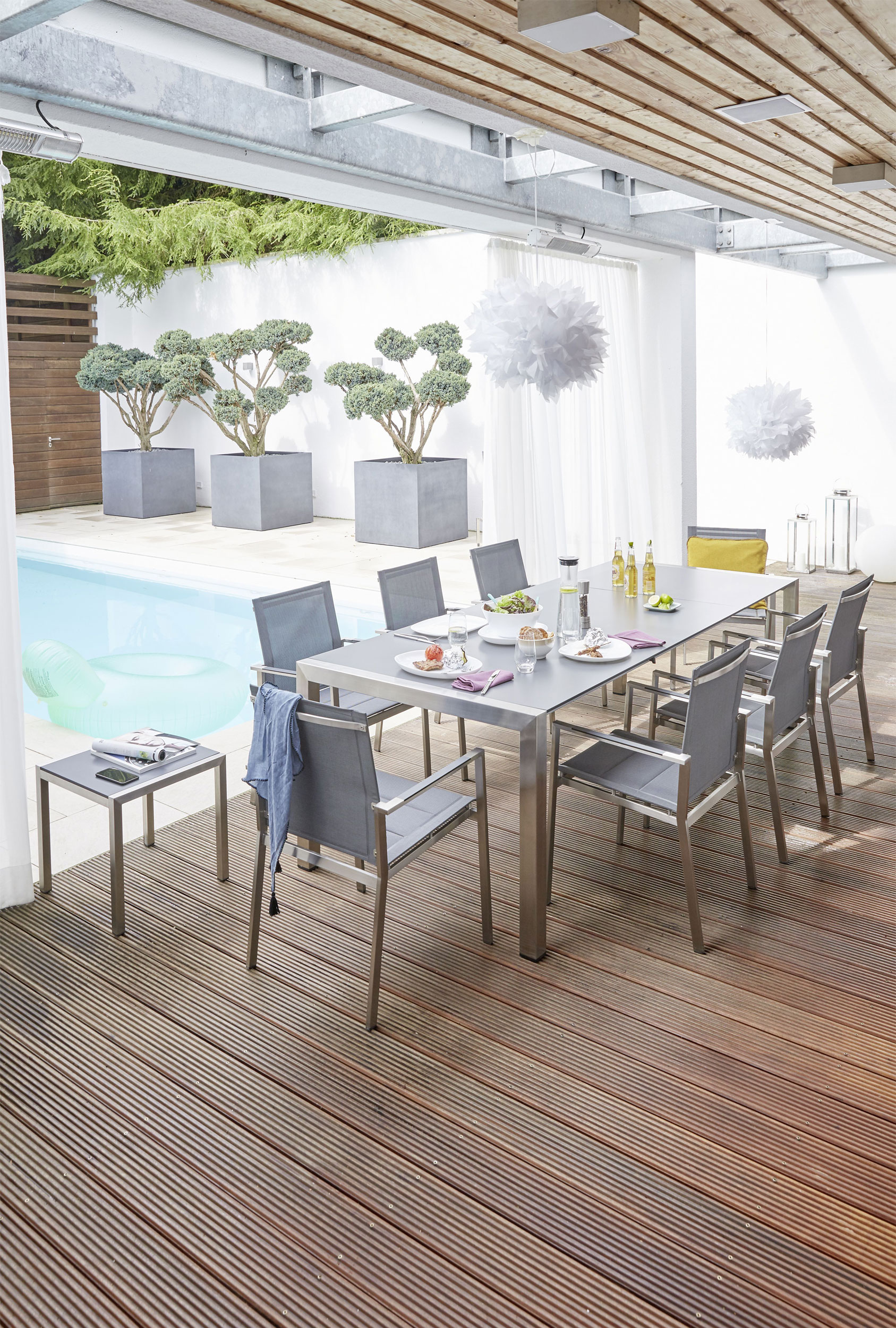 OUTDOOR Gartentisch ausziehbar HPL image number 6