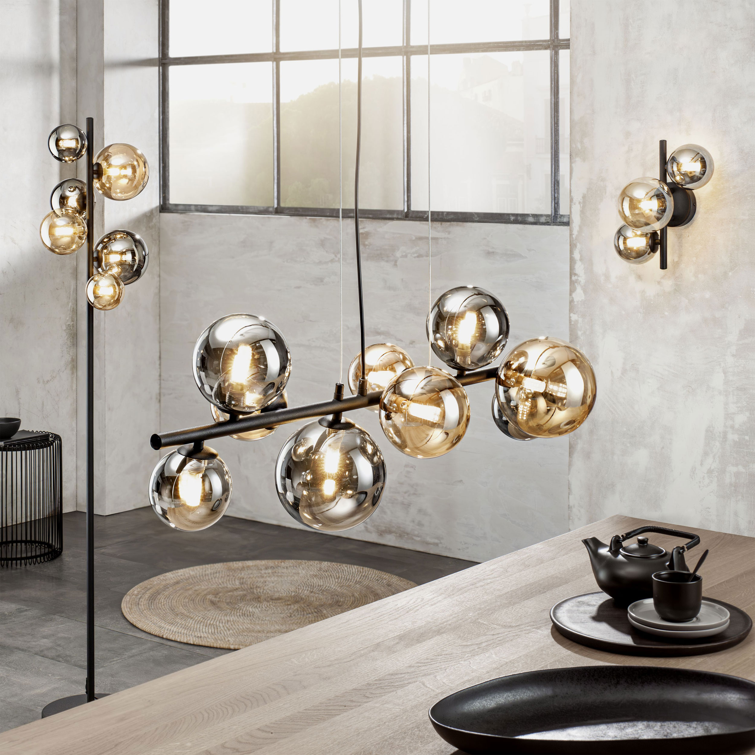 casa NOVA casa Nova Deckenleuchte 9flg image number 2