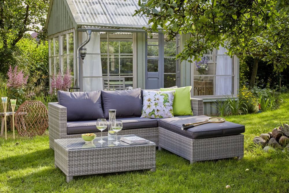 OUTDOOR Lounge-Set Polyrattan image number 3