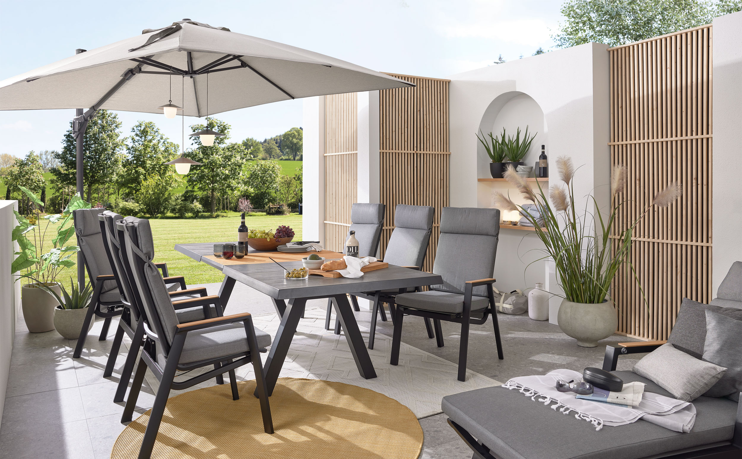 MONDO Gartensessel Relax Move Teak image number 8