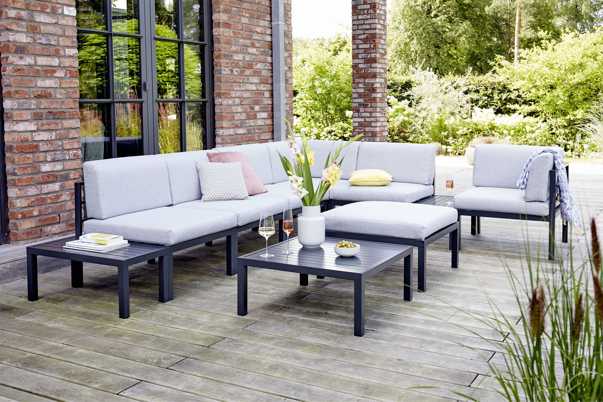 OUTDOOR Gartenhocker Aluminium image number 3