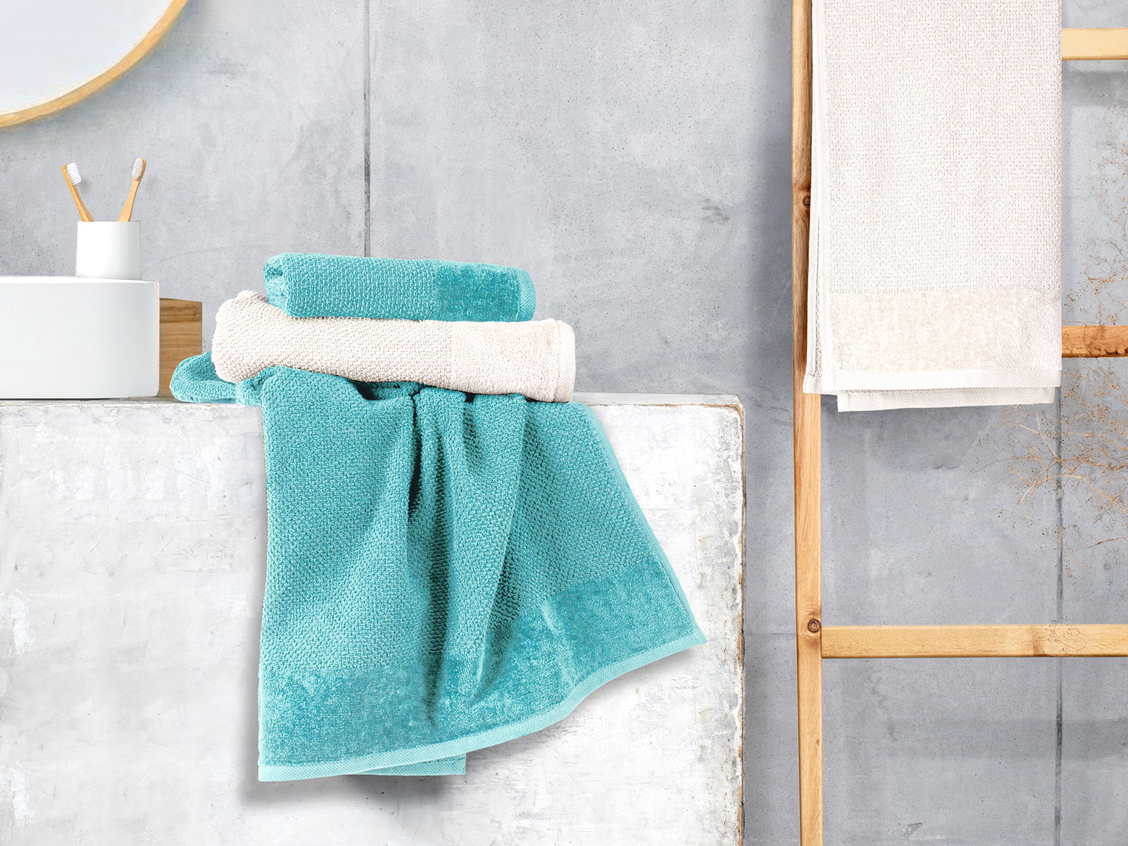 Inspiration Home Frottierset 4er Pack image number 2