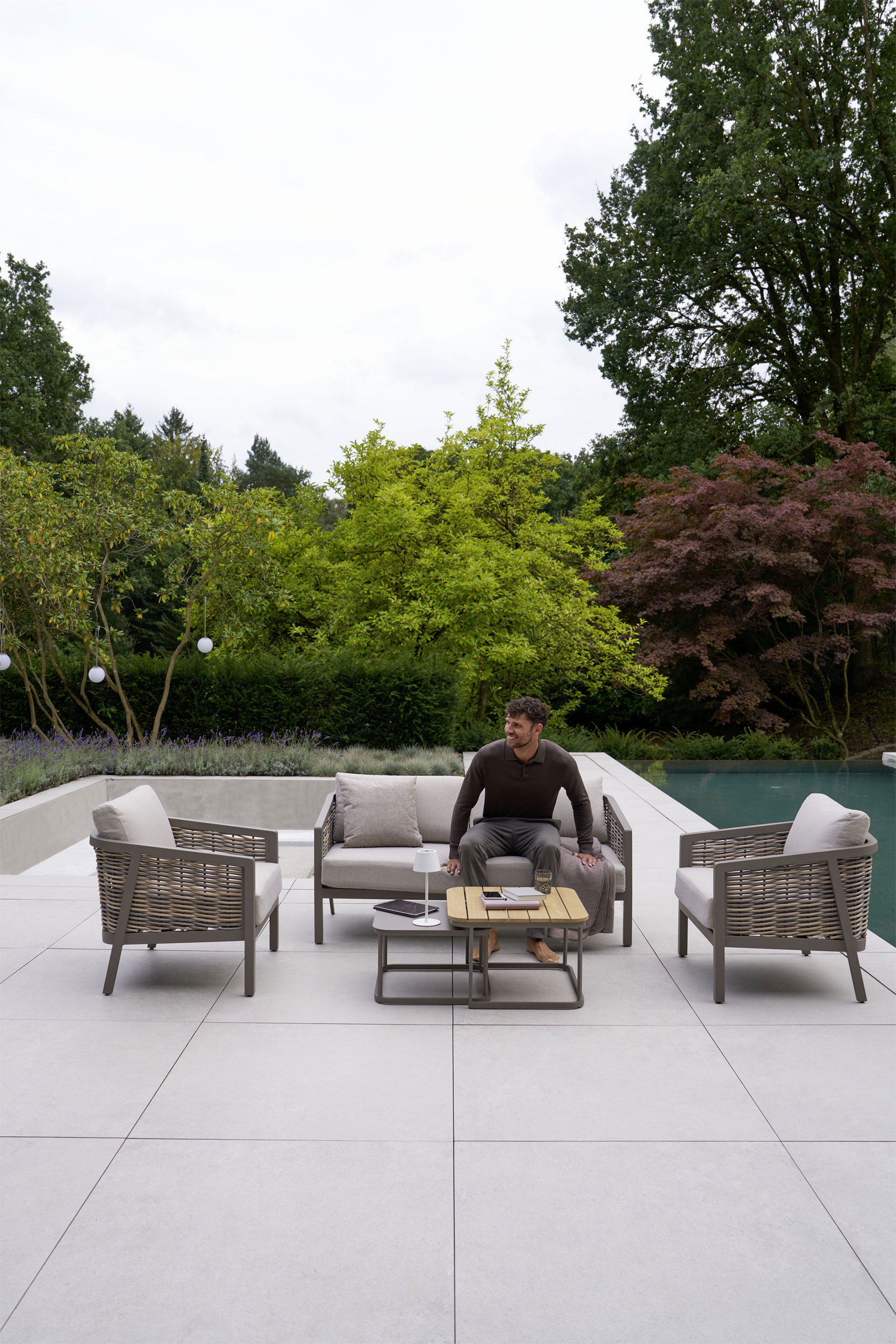 OUTDOOR Gartensofa-Set 5 tlg. image number 7