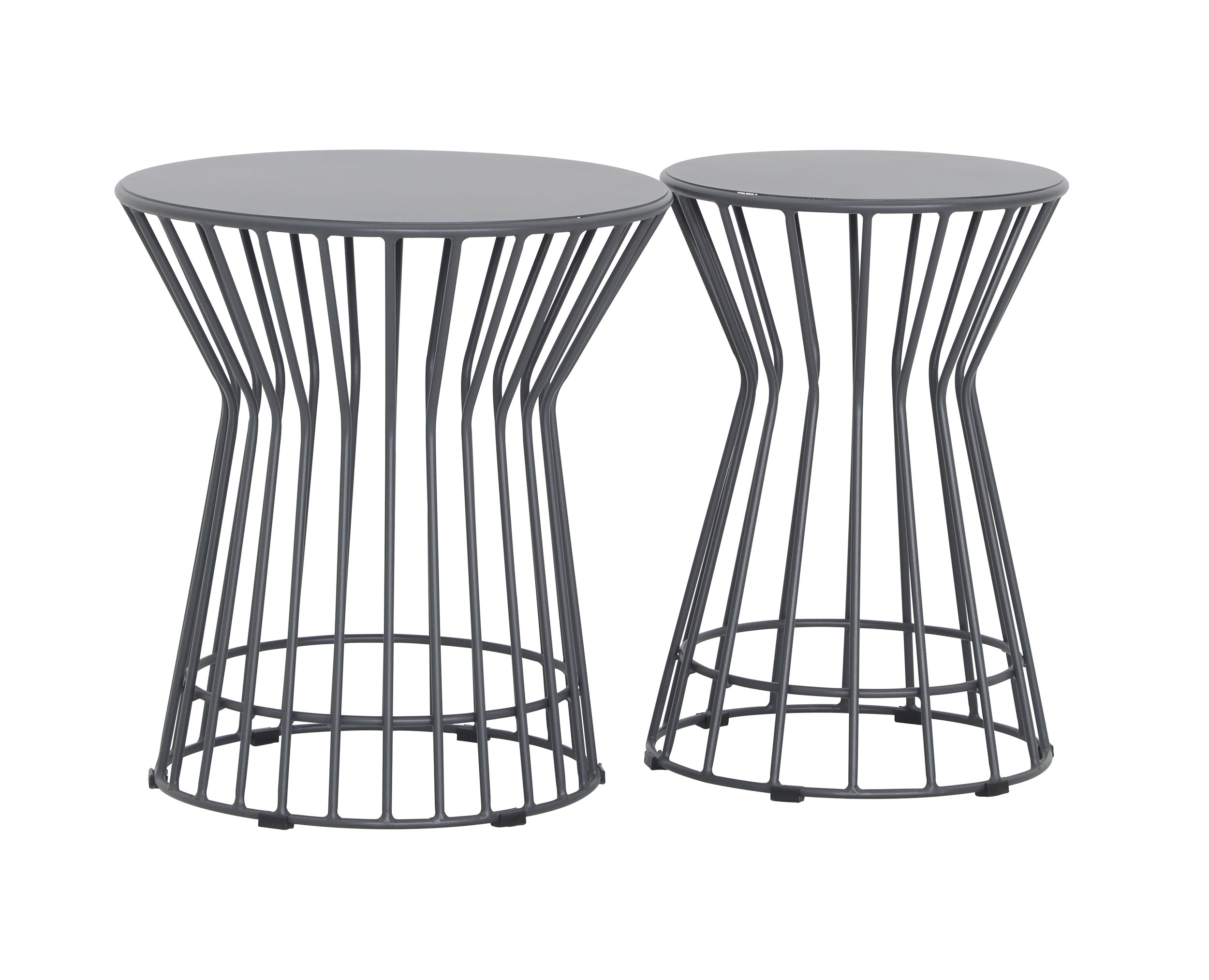 OUTDOOR Garten Beistelltisch-Set 2tlg. image number 1