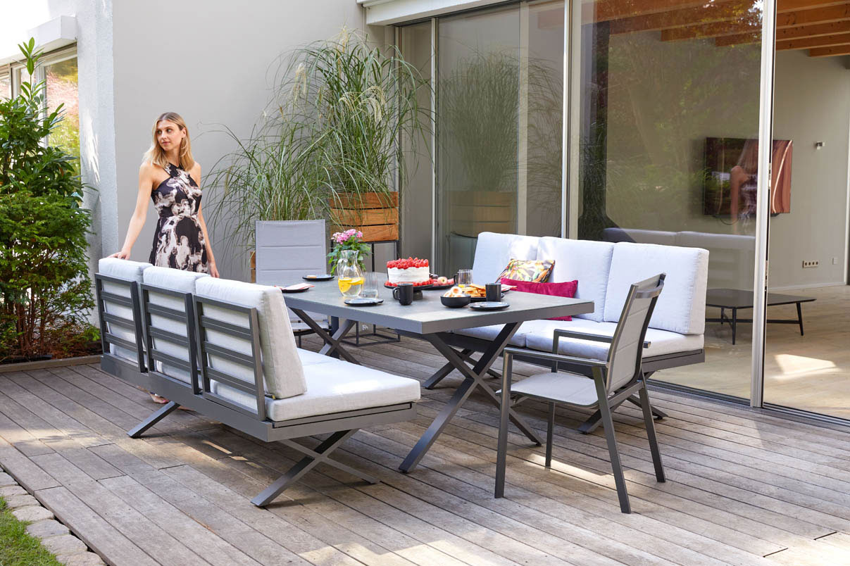 OUTDOOR Gartensofa Klappfunkt. rechts image number 3