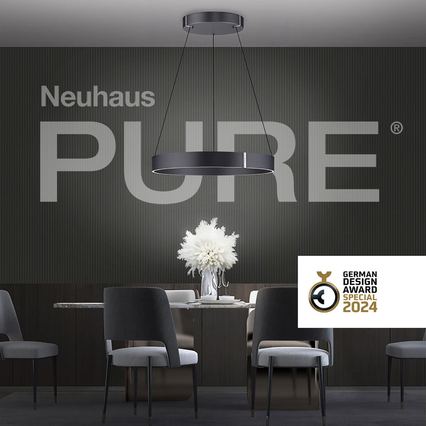Paul Neuhaus LED-Pendelleuchte 2flg image number 5