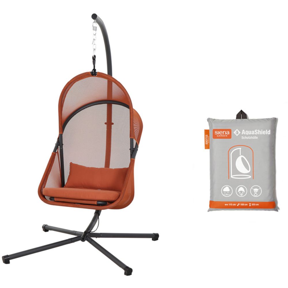 SIENA GARDEN Gartenh&auml;ngesesssel Set 2-tlg image number 1
