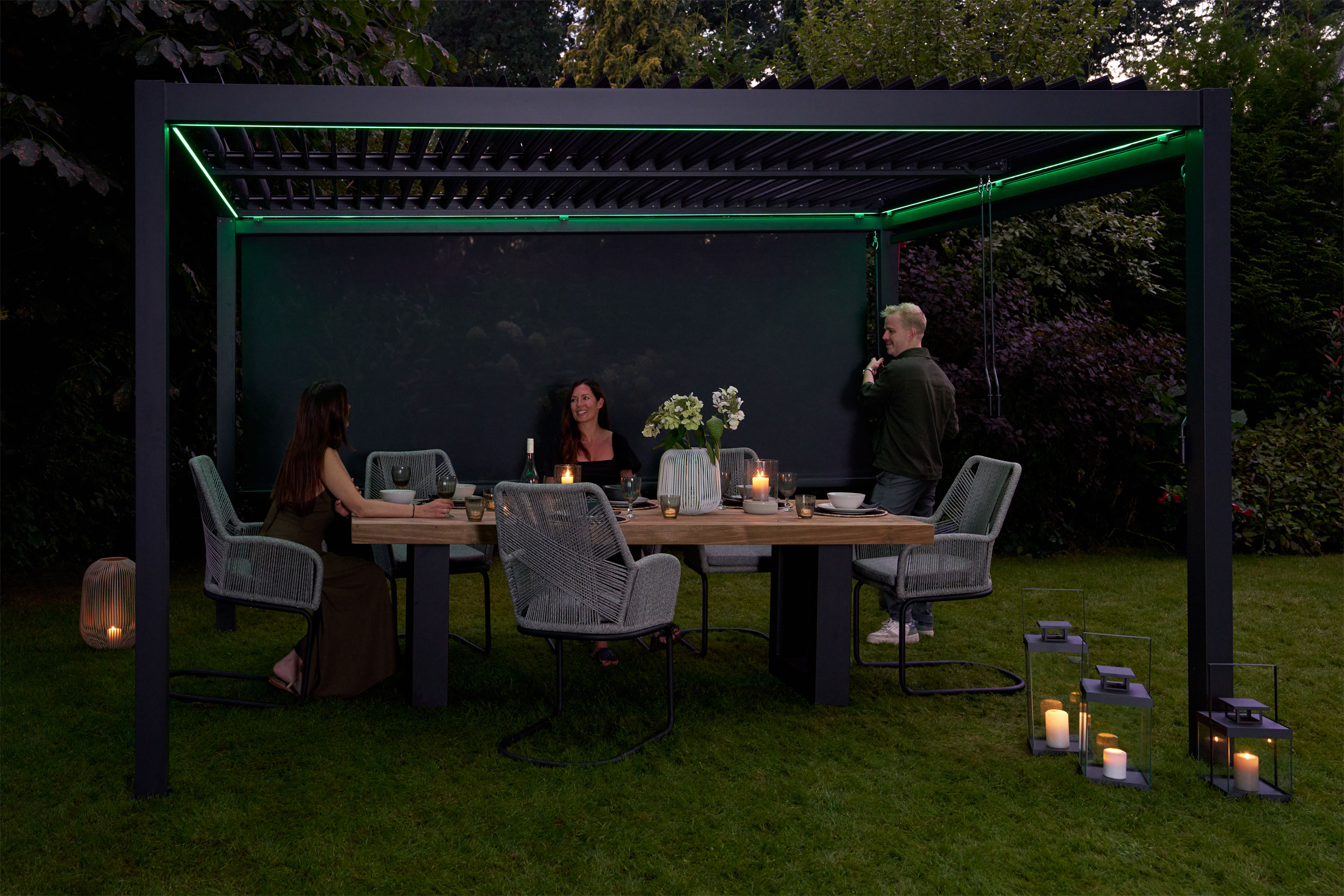 OUTDOOR LED-Beleuchtung Gartenpavillon image number 7