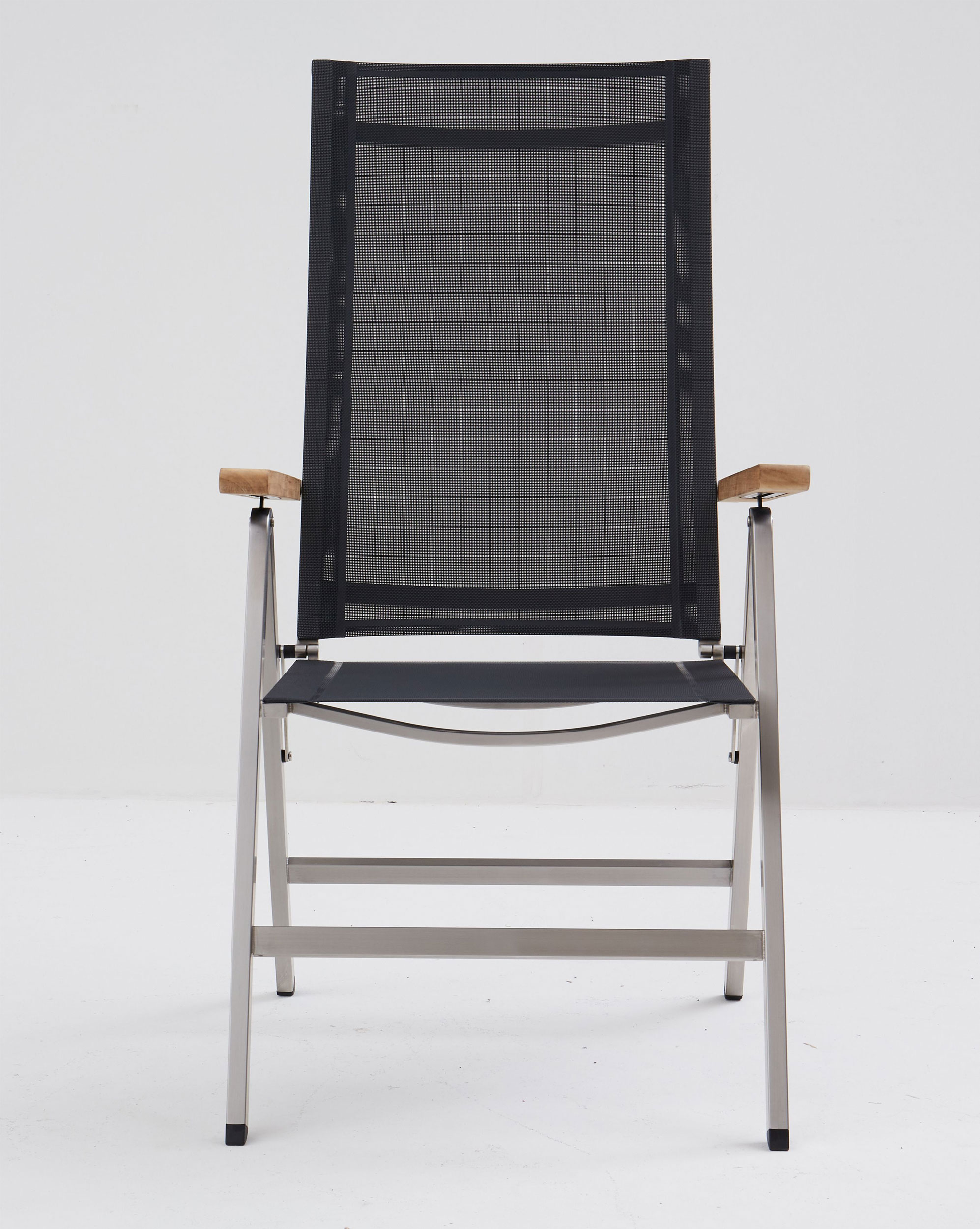 OUTDOOR Klappstuhl Edelstahl/Teak image number 8