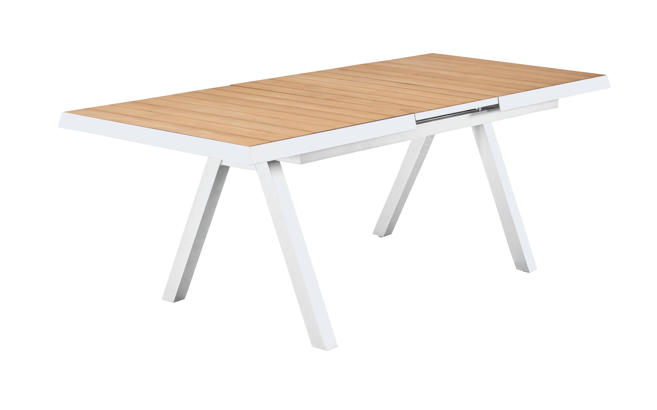 OUTDOOR Ausziehtisch Teakplatte Garten image number 4