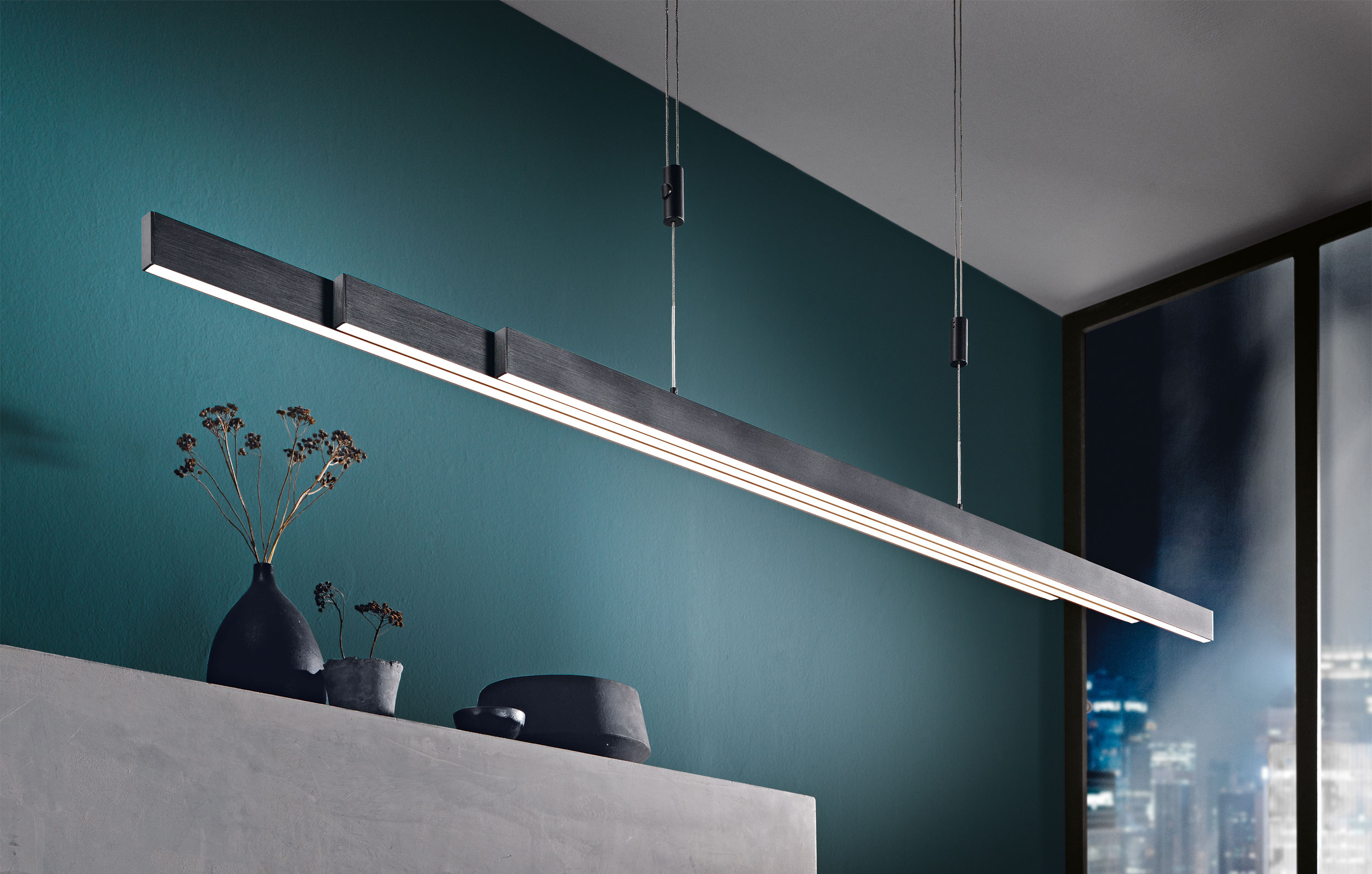 Paul Neuhaus LED-Pendelleuchte 3flg image number 3