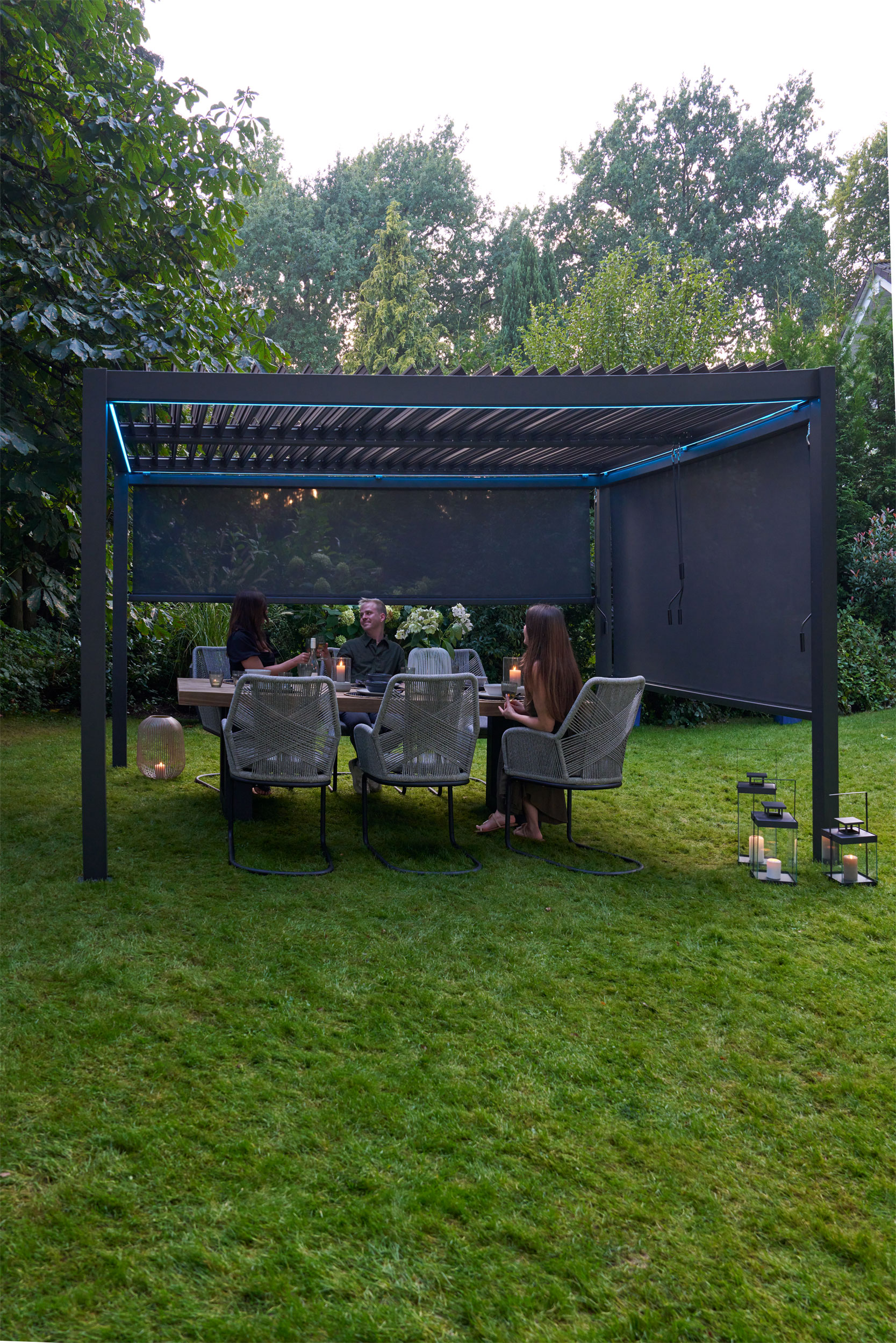 OUTDOOR Seitenrollo f&uuml;r Gartenpergola image number 5