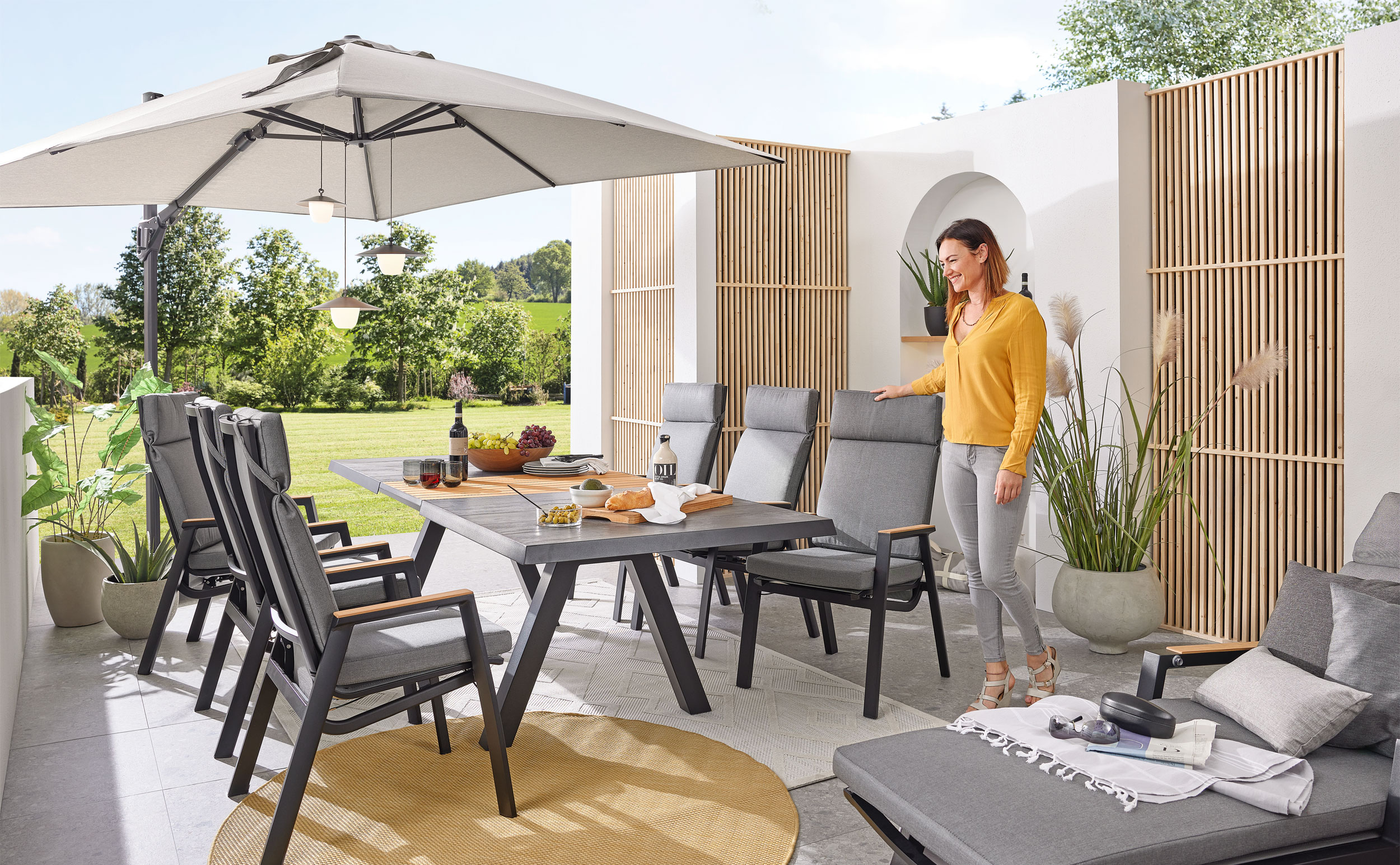 MONDO Gartensessel Relax Move Teak image number 2