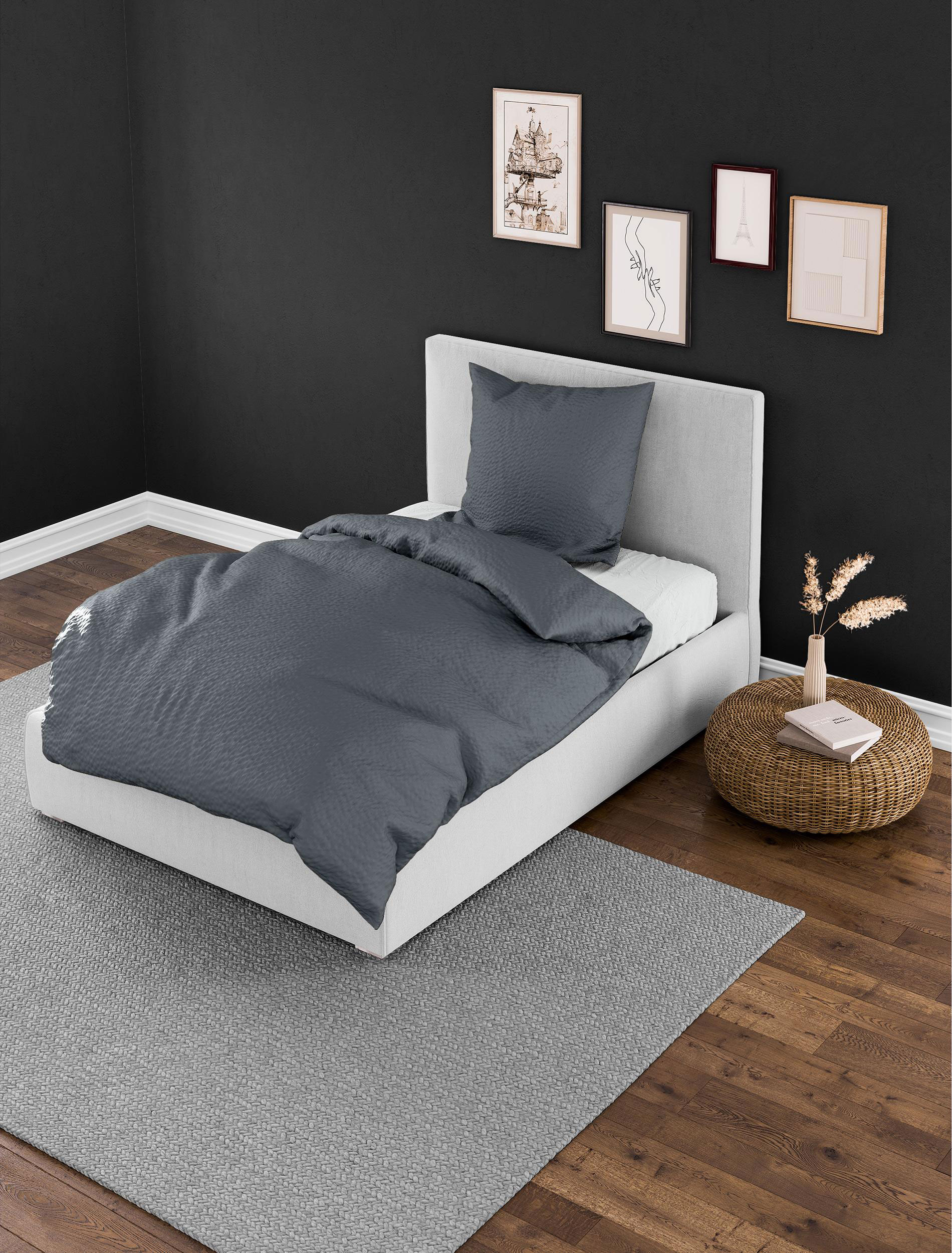 MONDO Seersucker-Bettw&auml;sche image number 4