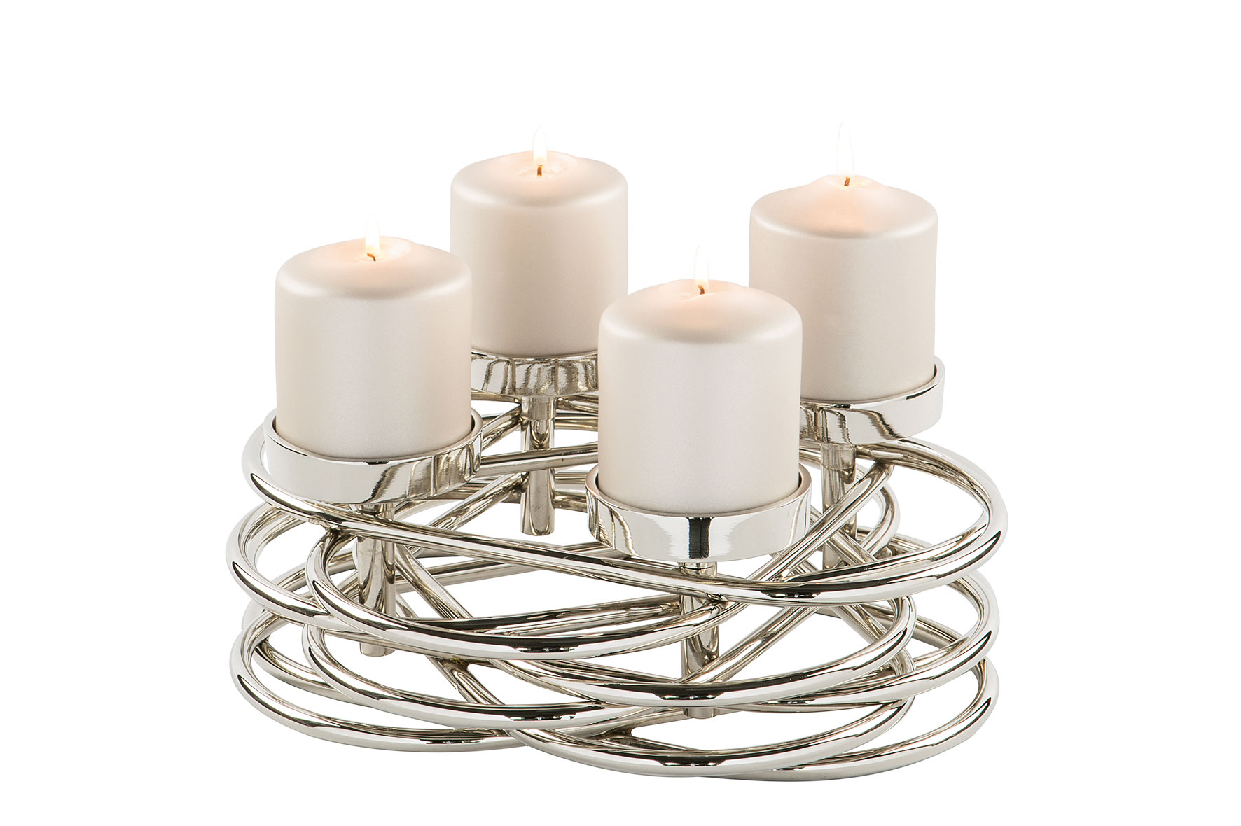 Fink Dekokranz 4flg. 26cm image number 2