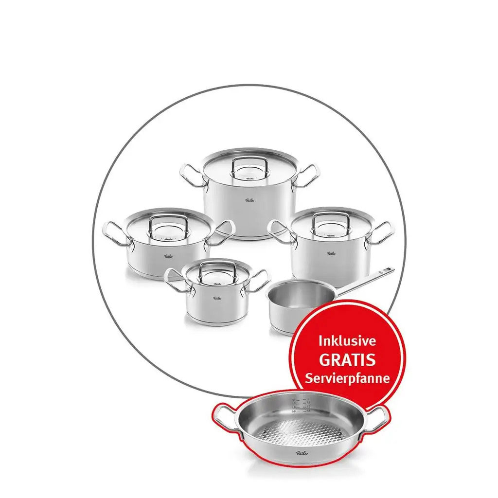 Fissler Topfset 5tlg + Gratis Pfanne image number 2