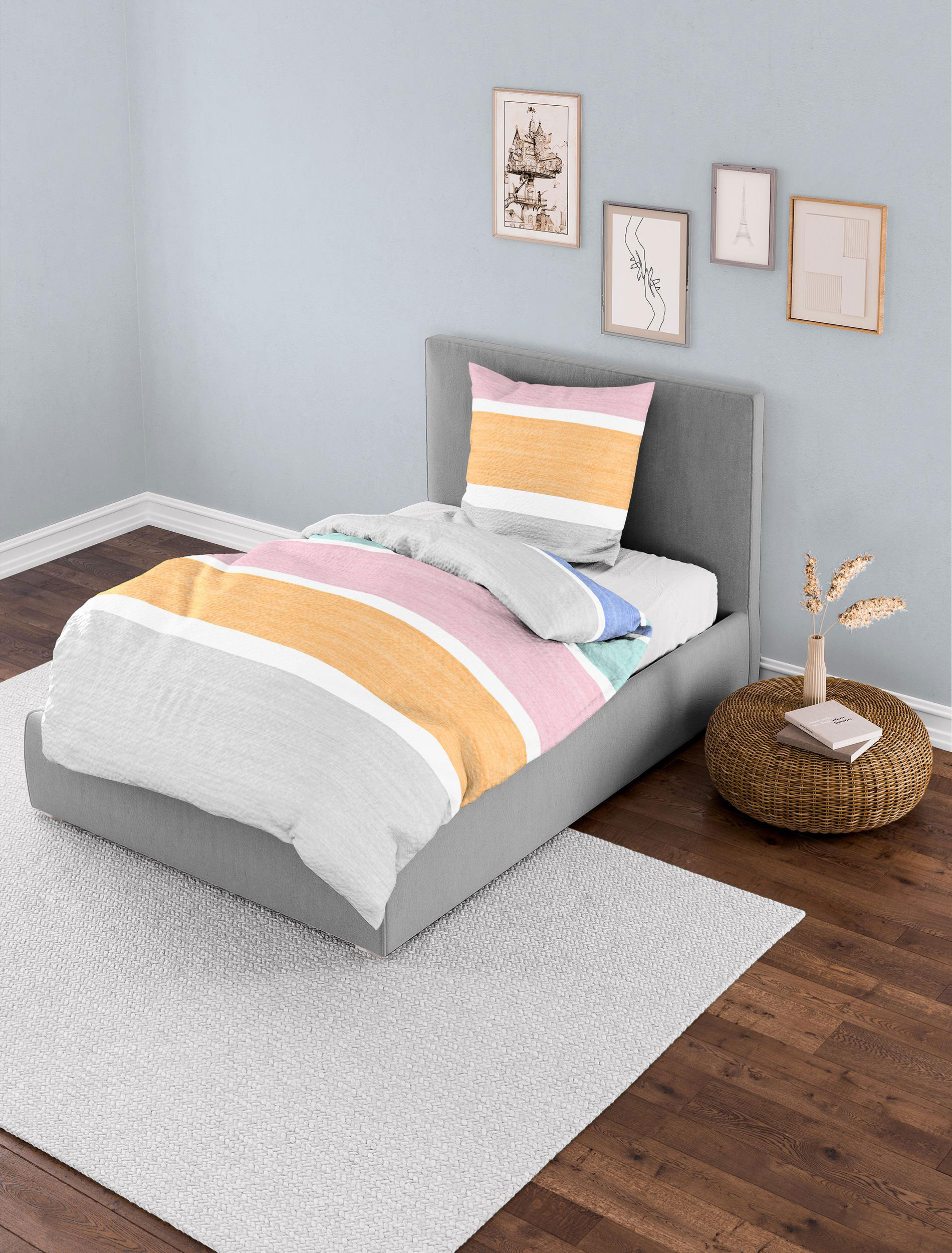 Bierbaum Seersucker-Bettw&auml;sche image number 4