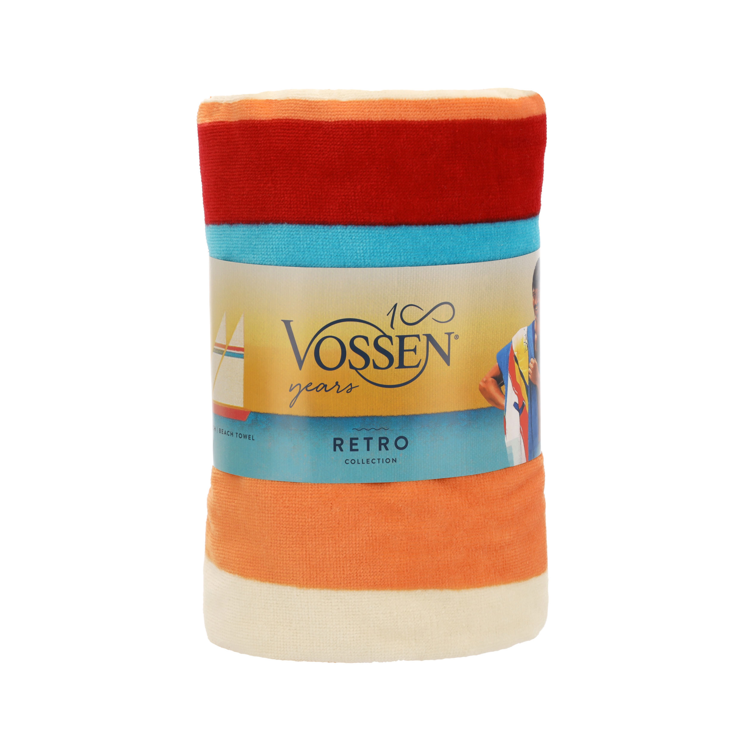 VOSSEN Strandtuch gelb image number 2