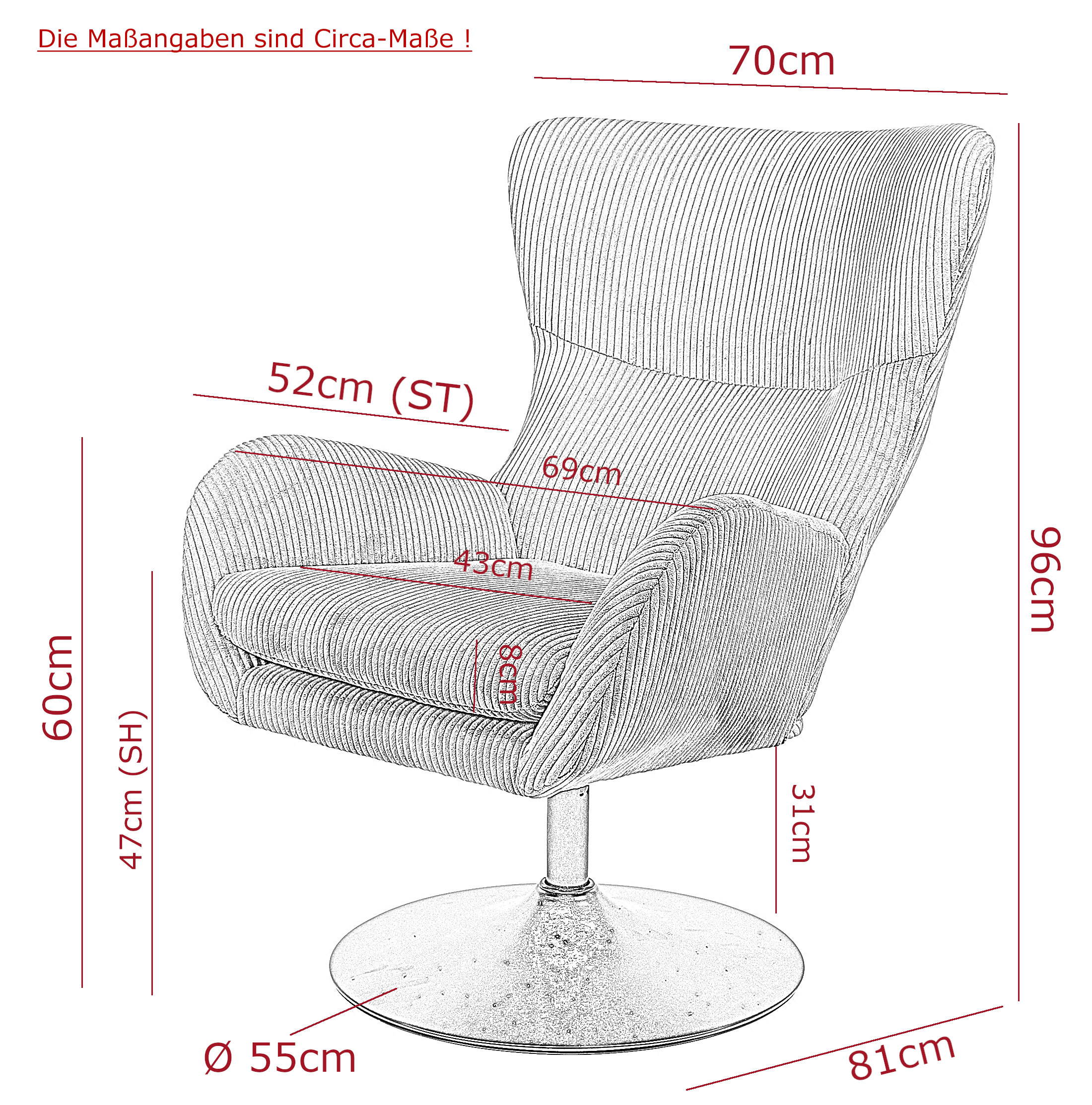 Sessel drehbar image number 6