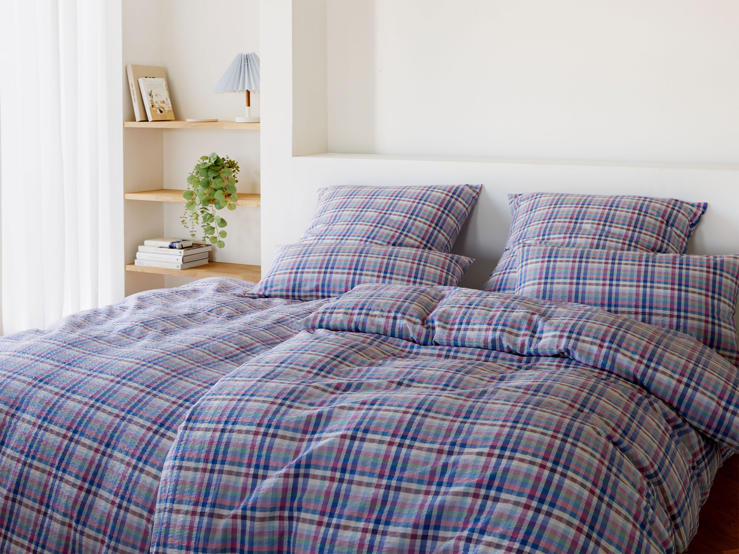 Elegante Seersucker-Bettw&auml;sche image number 2