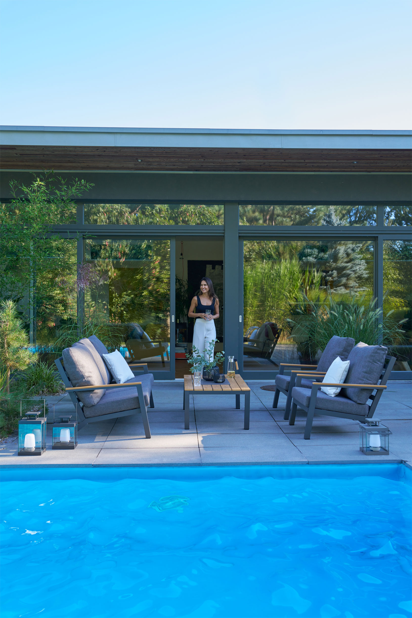 OUTDOOR Garten-Set 4 tlg. image number 8