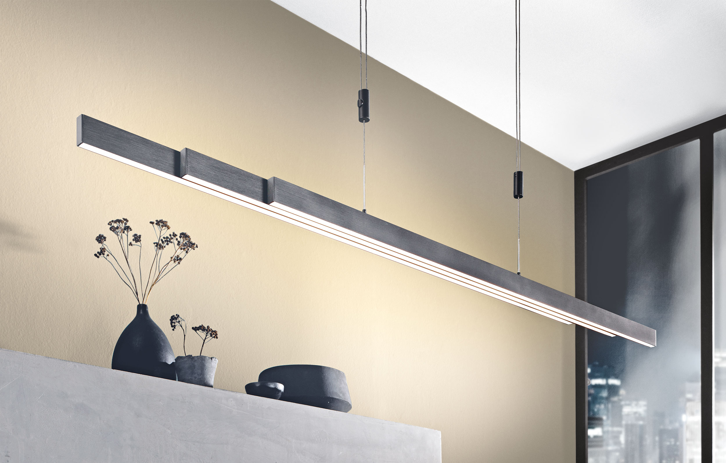 Paul Neuhaus LED-Pendelleuchte 3flg image number 4