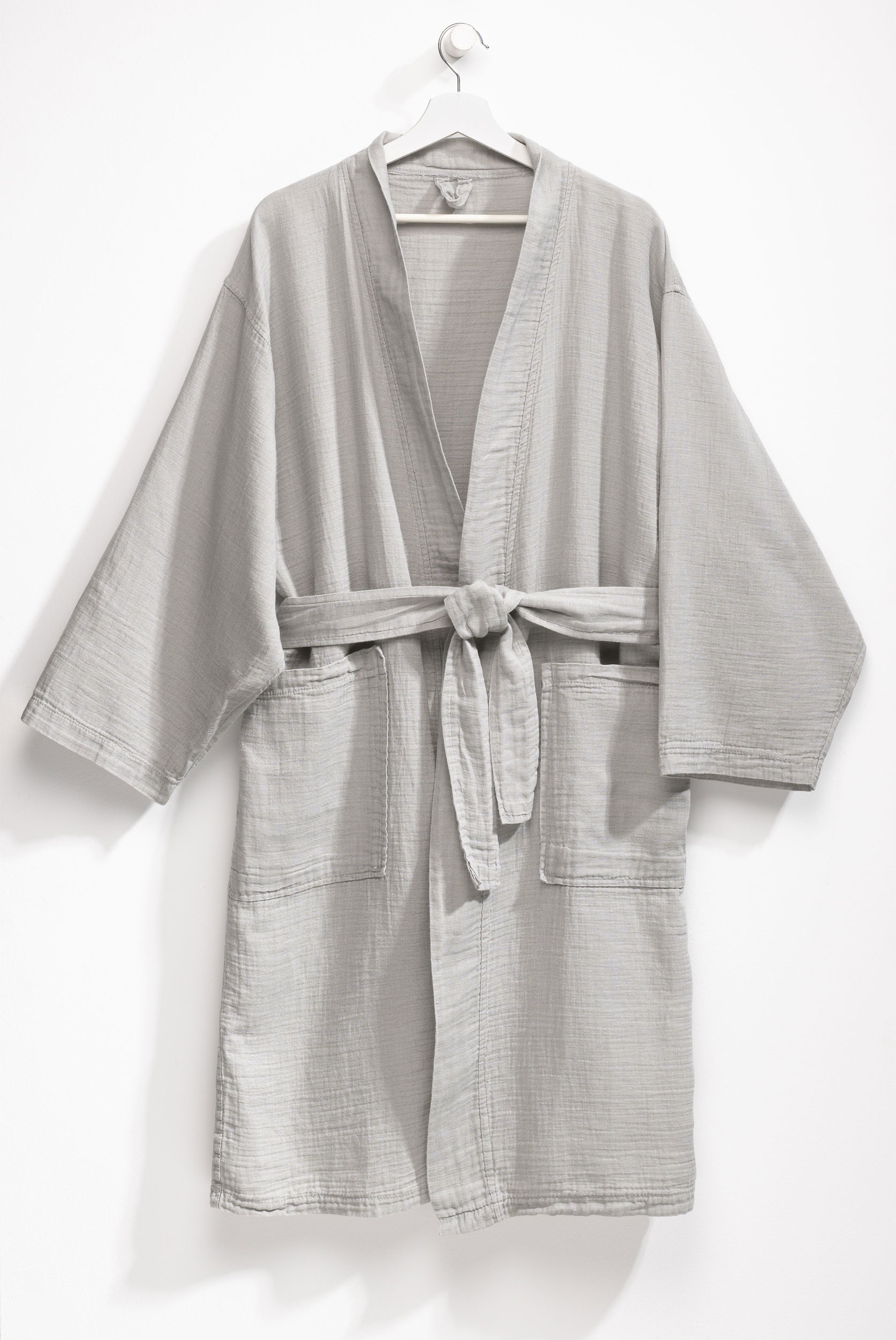 casa NOVA Leichter Musselin Bademantel image number 1