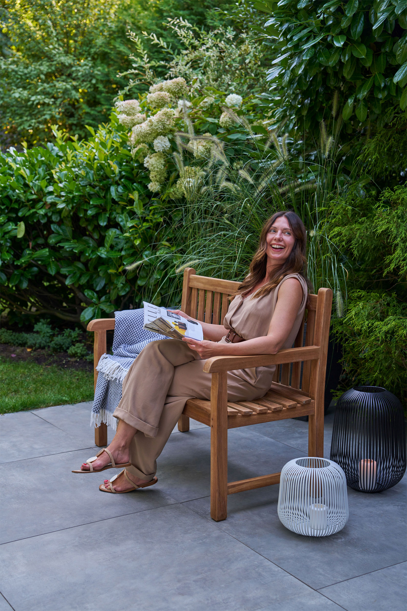 OUTDOOR Teak Gartenbank 120 image number 2