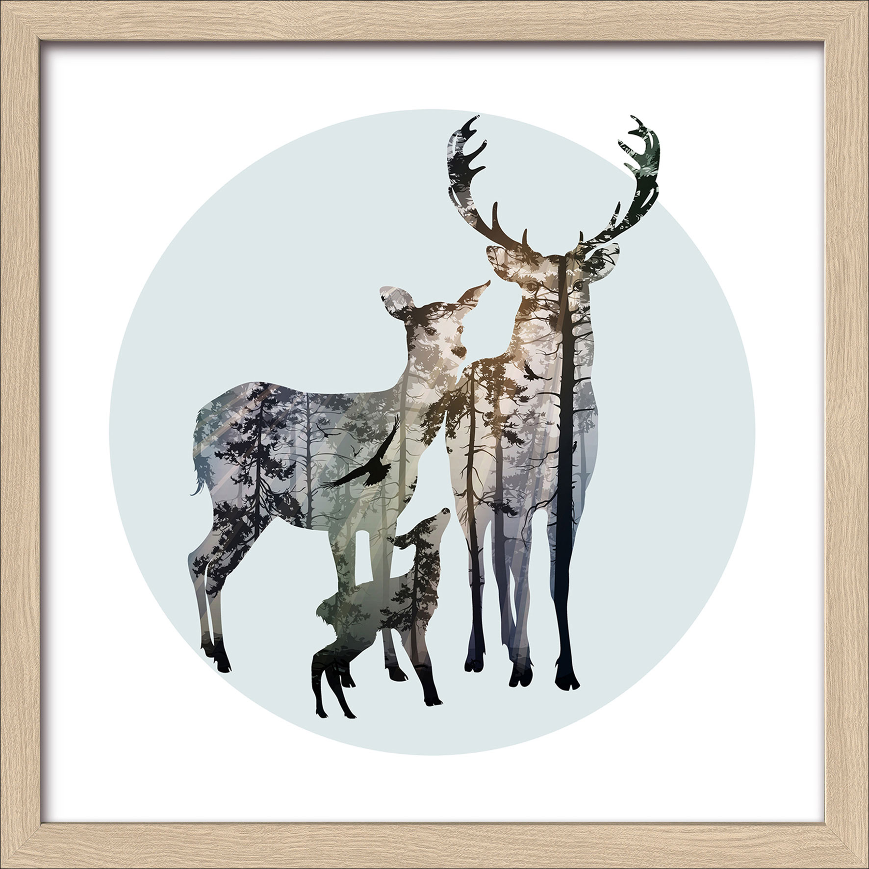 Pro Art Kunstdruck gerahmt 28x28cm image number 1