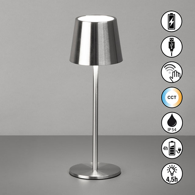 FH Lighting LED-Akku-Tischleuchte 1flg image number 2