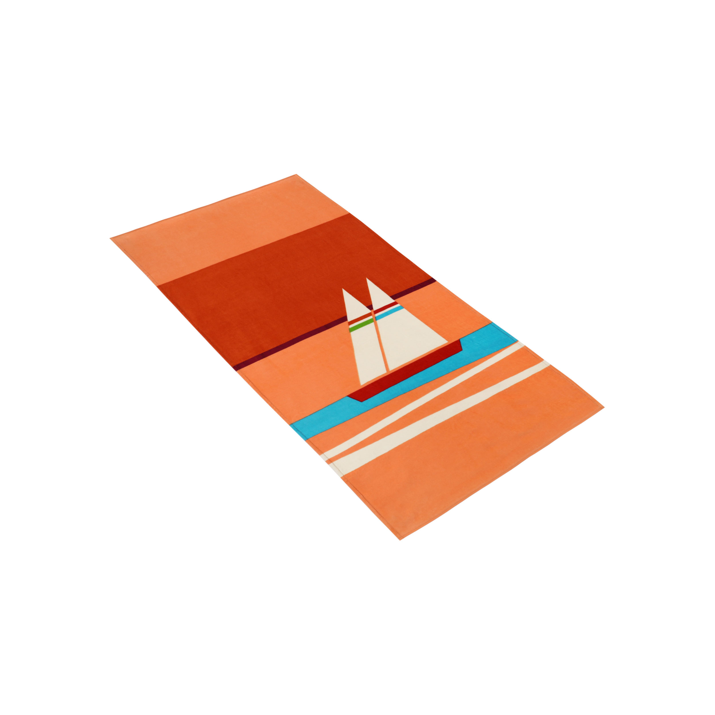 VOSSEN Strandtuch gelb image number 1