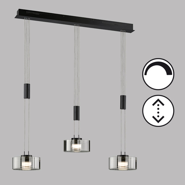 Fischer & Honsel LED-Pendelleuchte 3flg image number 3