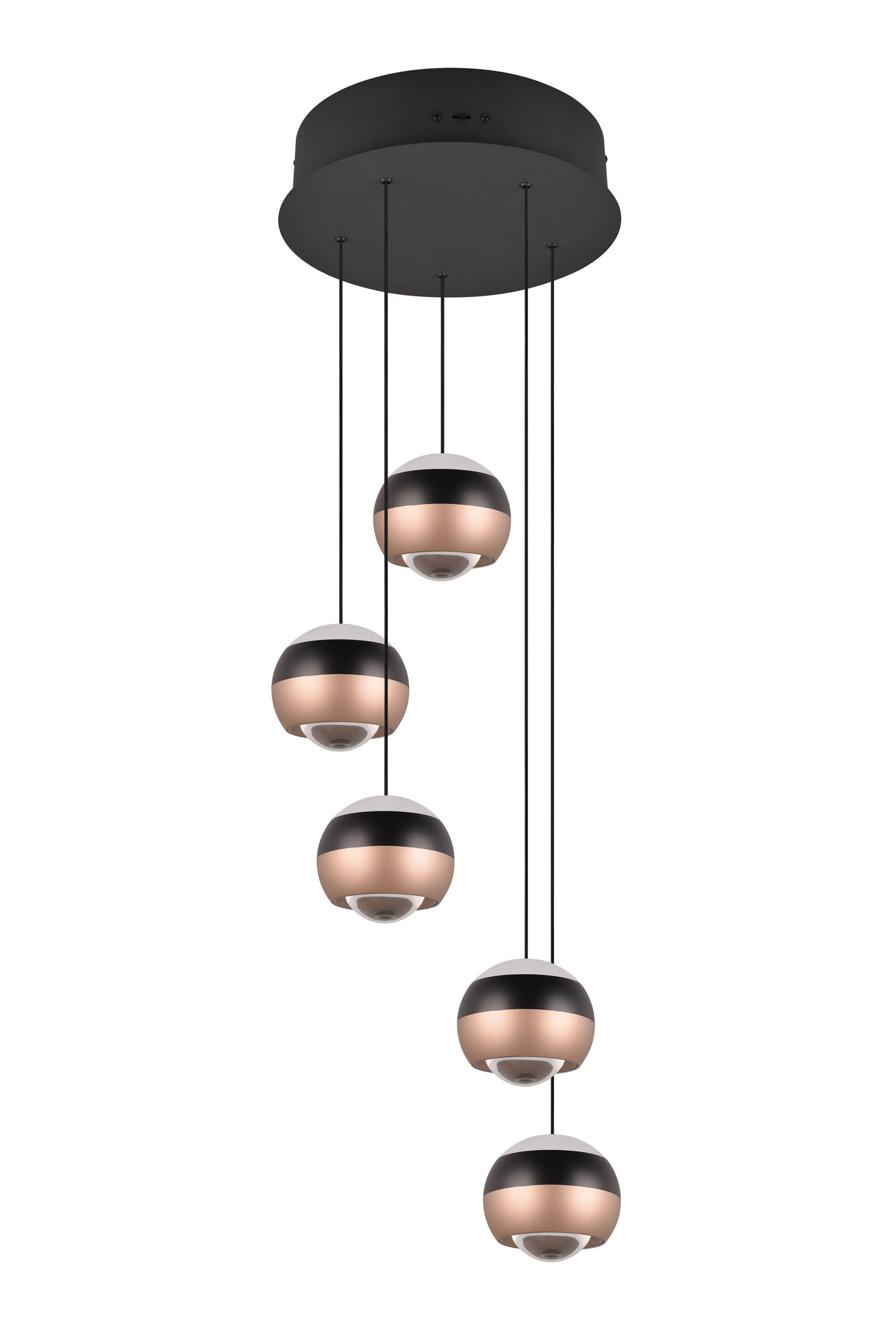 Trio Leuchten LED-Pendelleuchte 5flg image number 3