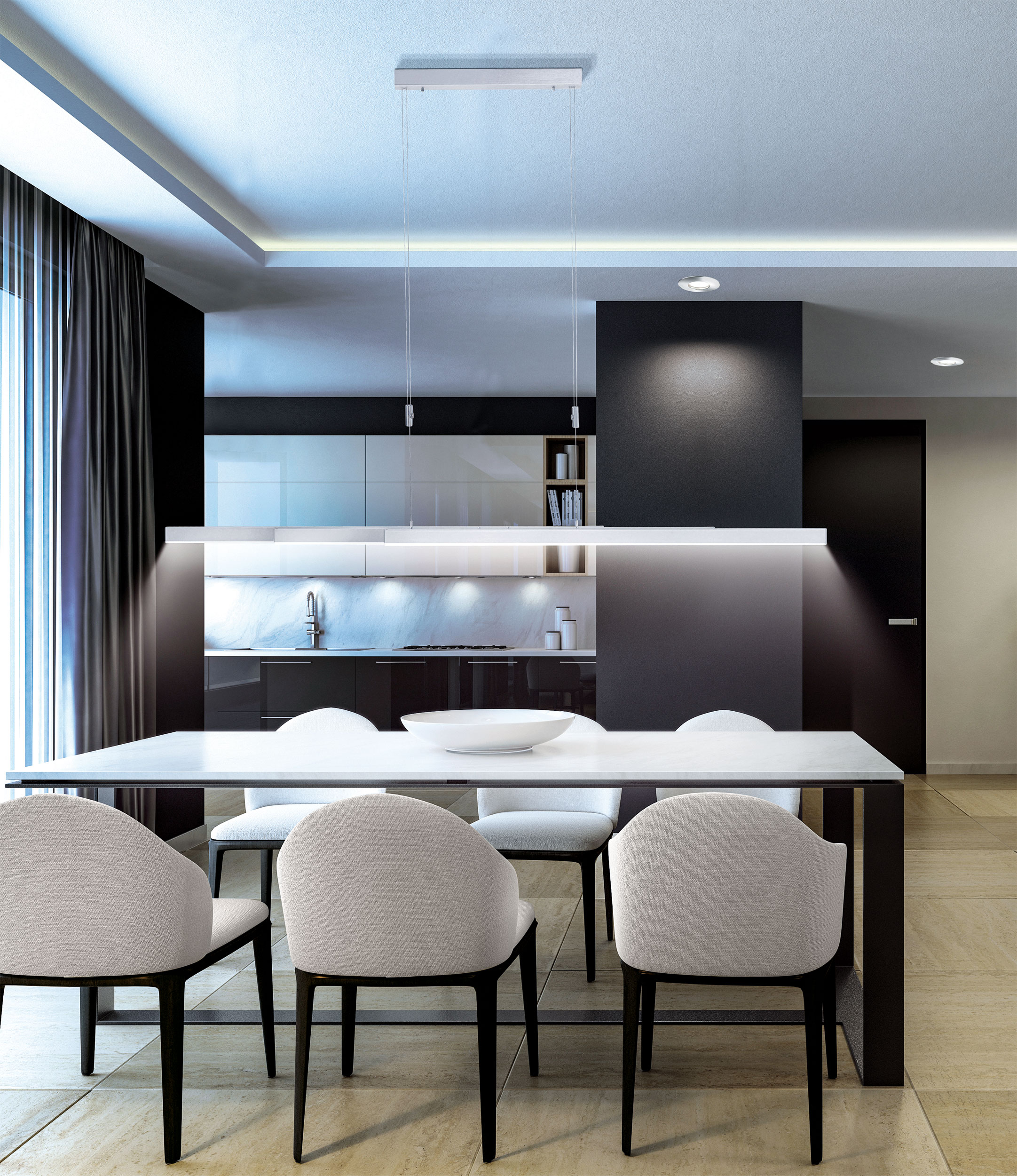 Paul Neuhaus LED-Pendelleuchte 3flg image number 11