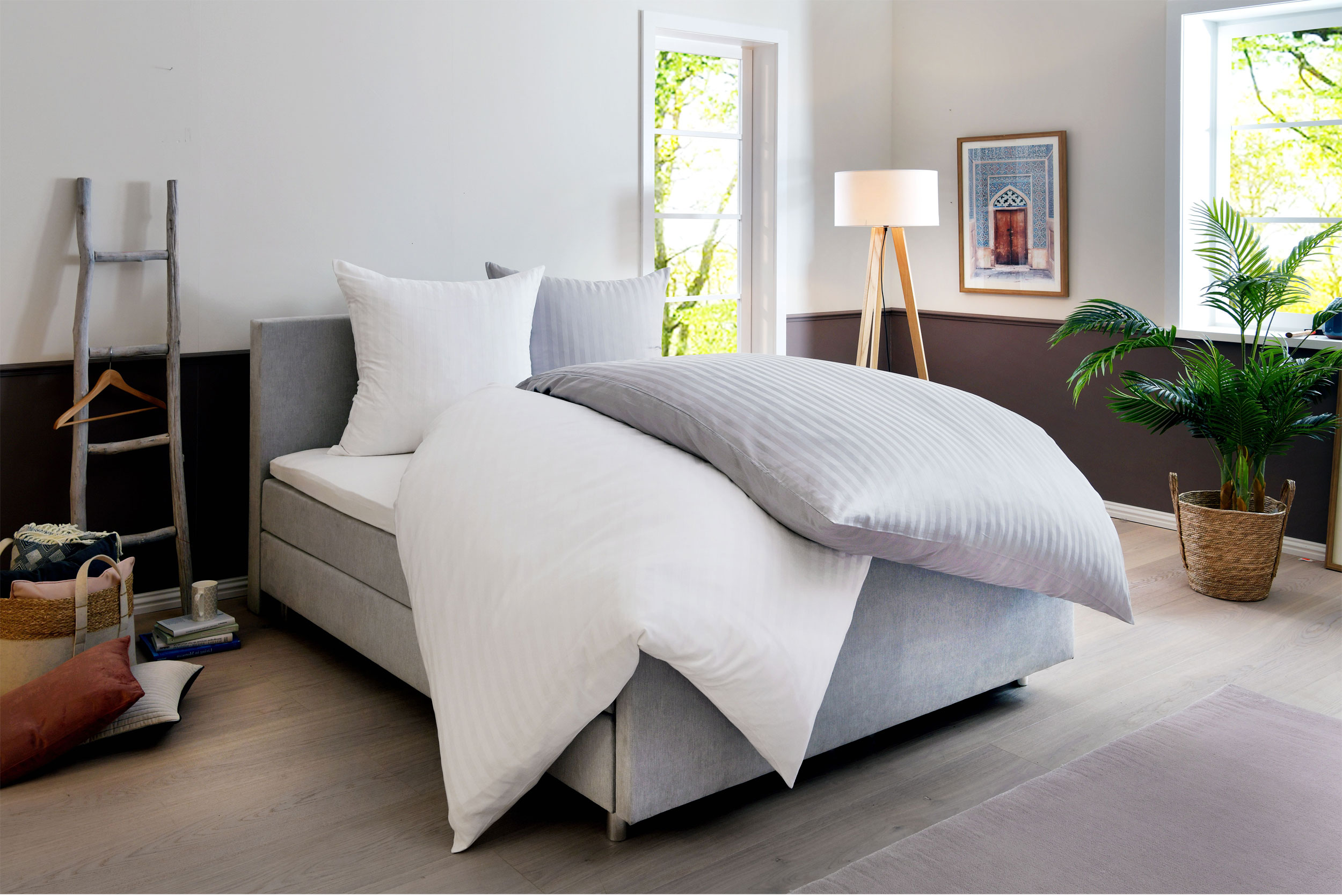 Inspiration Home Satin-Bettw&auml;sche image number 2