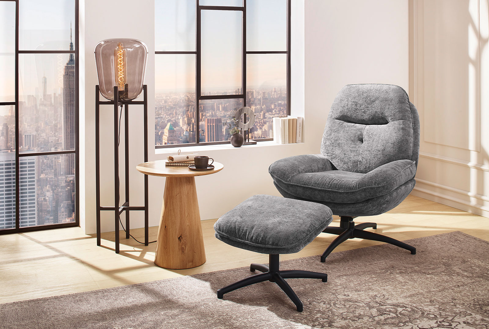 Relax-Sessel mit Hocker image number 2