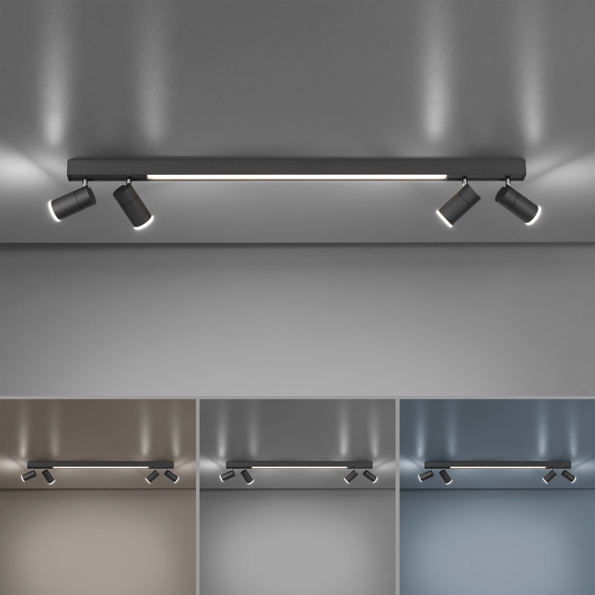 Paul Neuhaus LED-Deckenleuchte 5flg image number 4