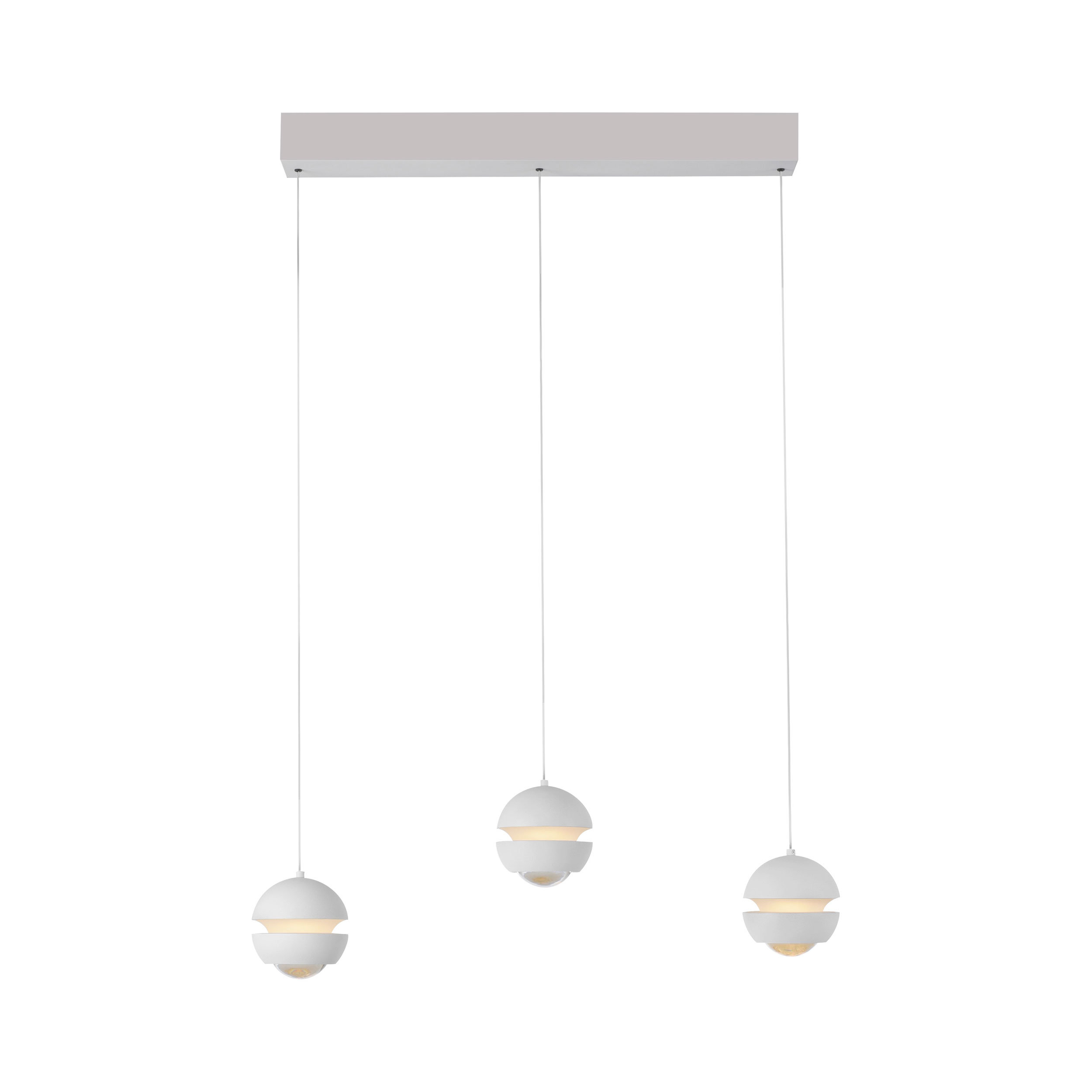 SCH&Ouml;NER WOHNEN LED-Pendelleuchte 3flg image number 2