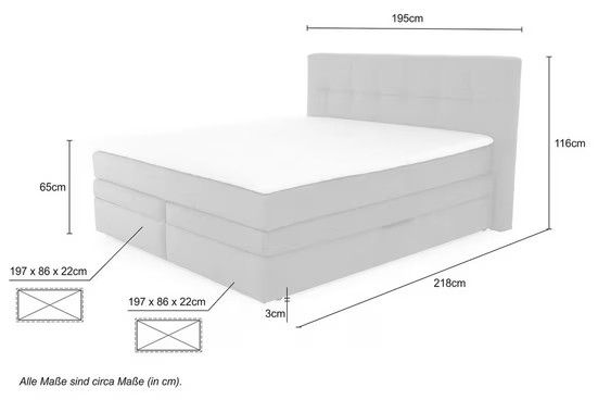 Boxspringbett image number 3