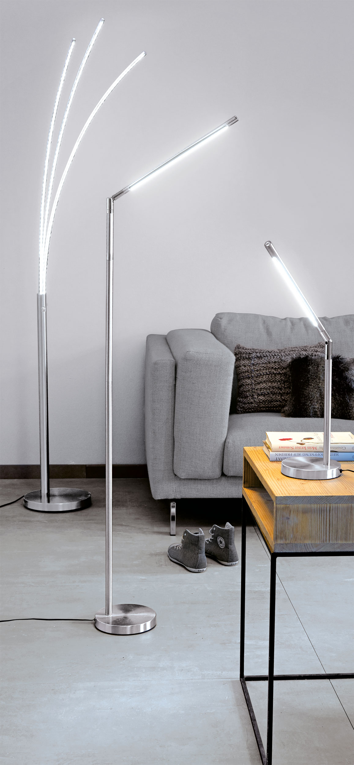 casa NOVA LED-Stehleuchte 3flg image number 3